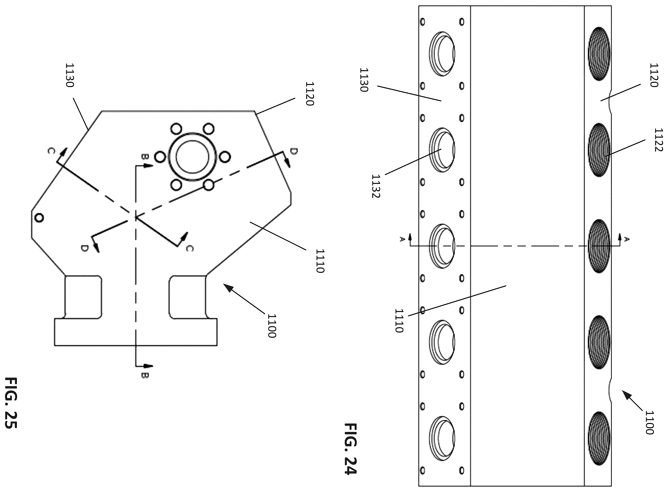 Patent US12590578 Figure 17 – Fluid end with transition surface geometry