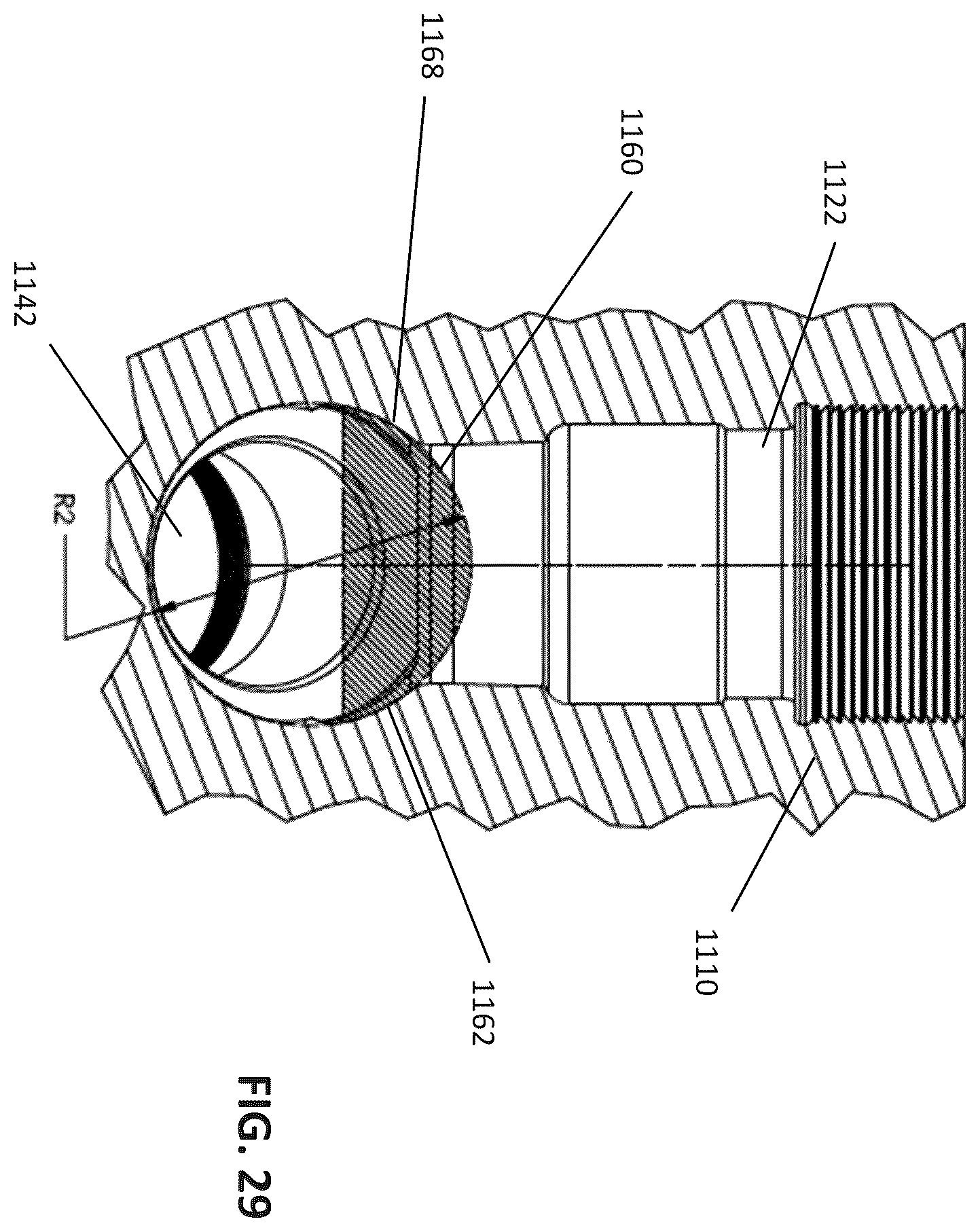 Patent US12590578 Figure 20 – Fluid end with transition surface geometry