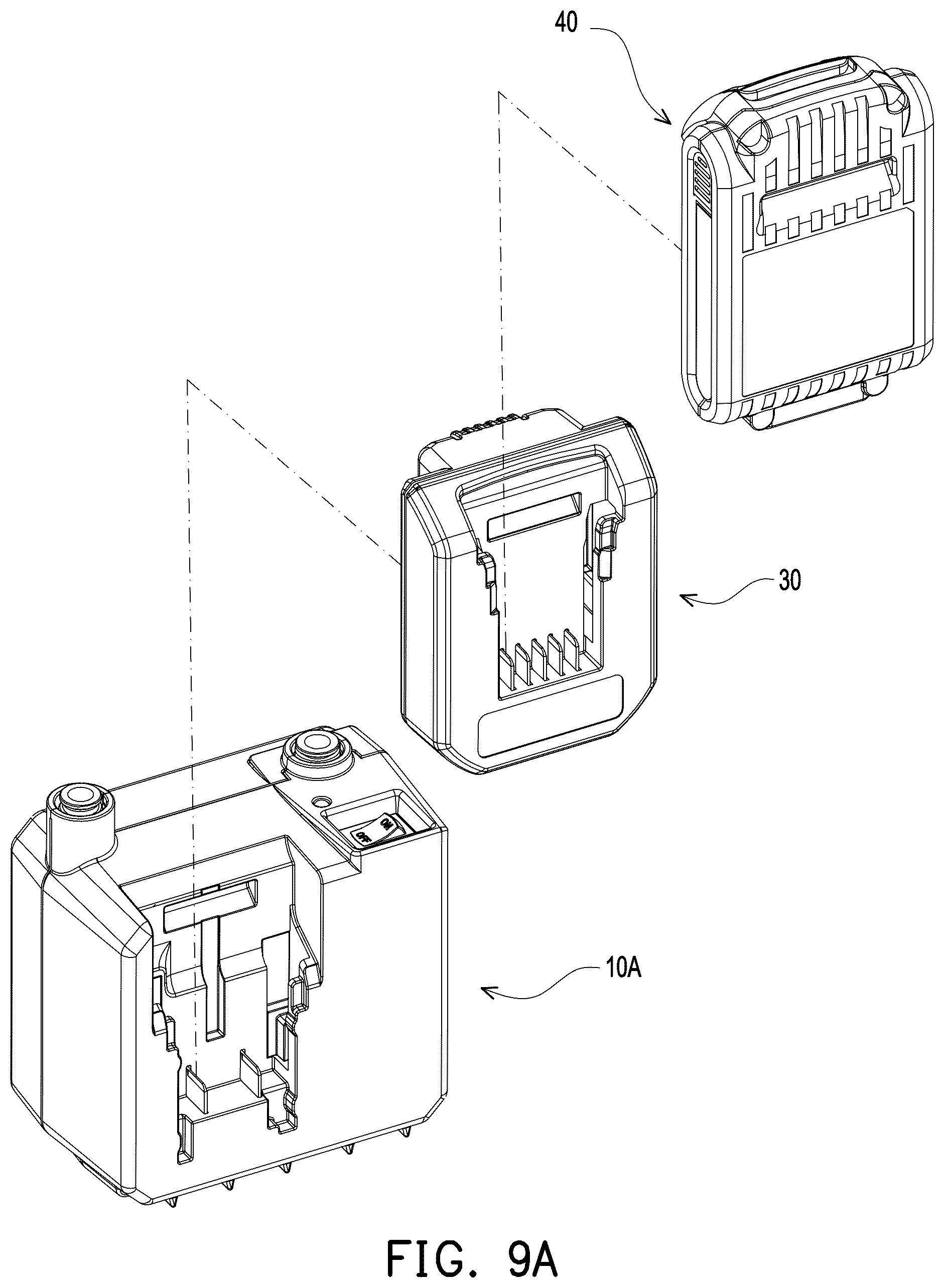 Patent US12590579 Figure 12 – Portable blowing and suction air compressor