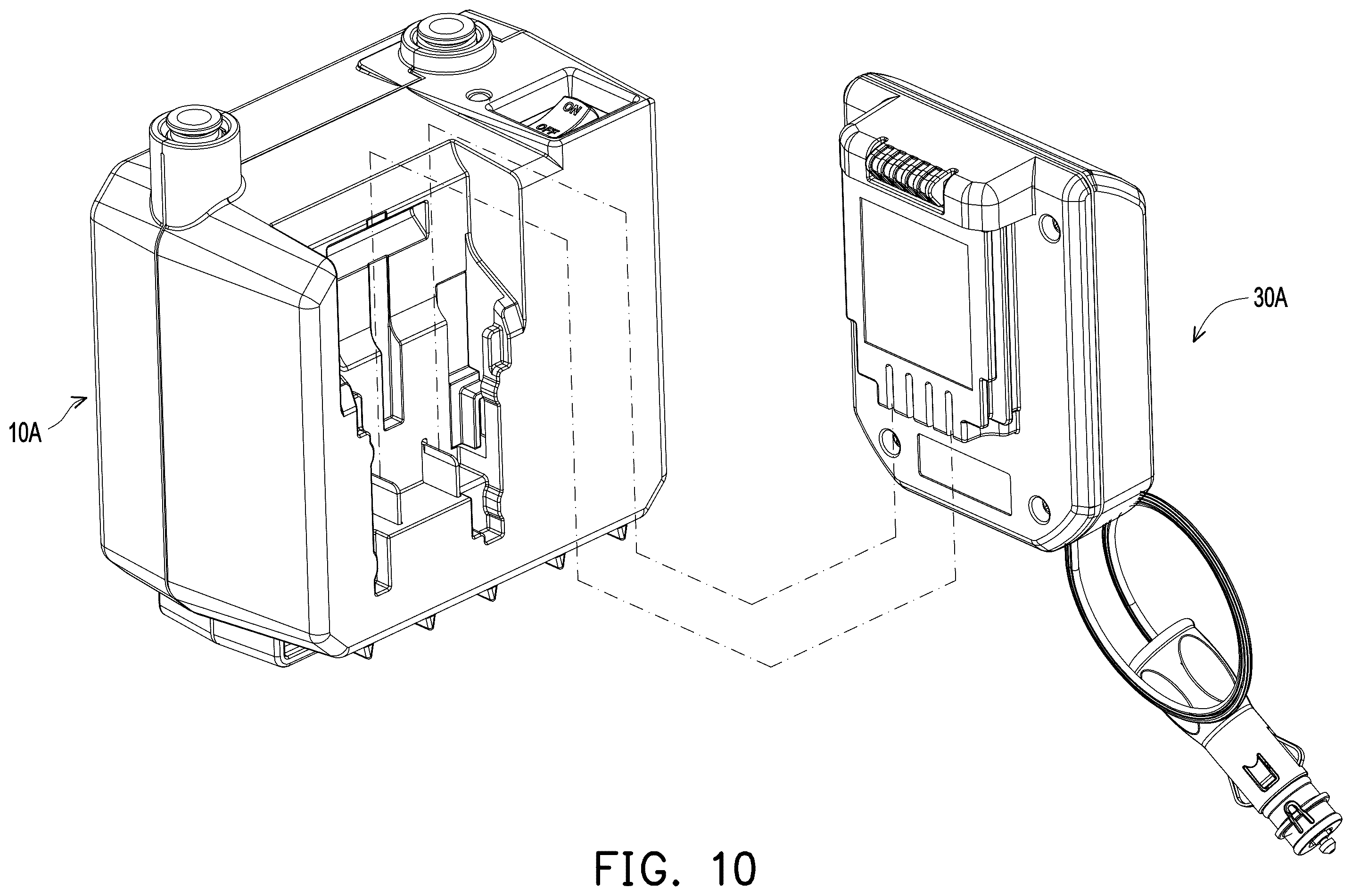 Patent US12590579 Figure 14 – Portable blowing and suction air compressor