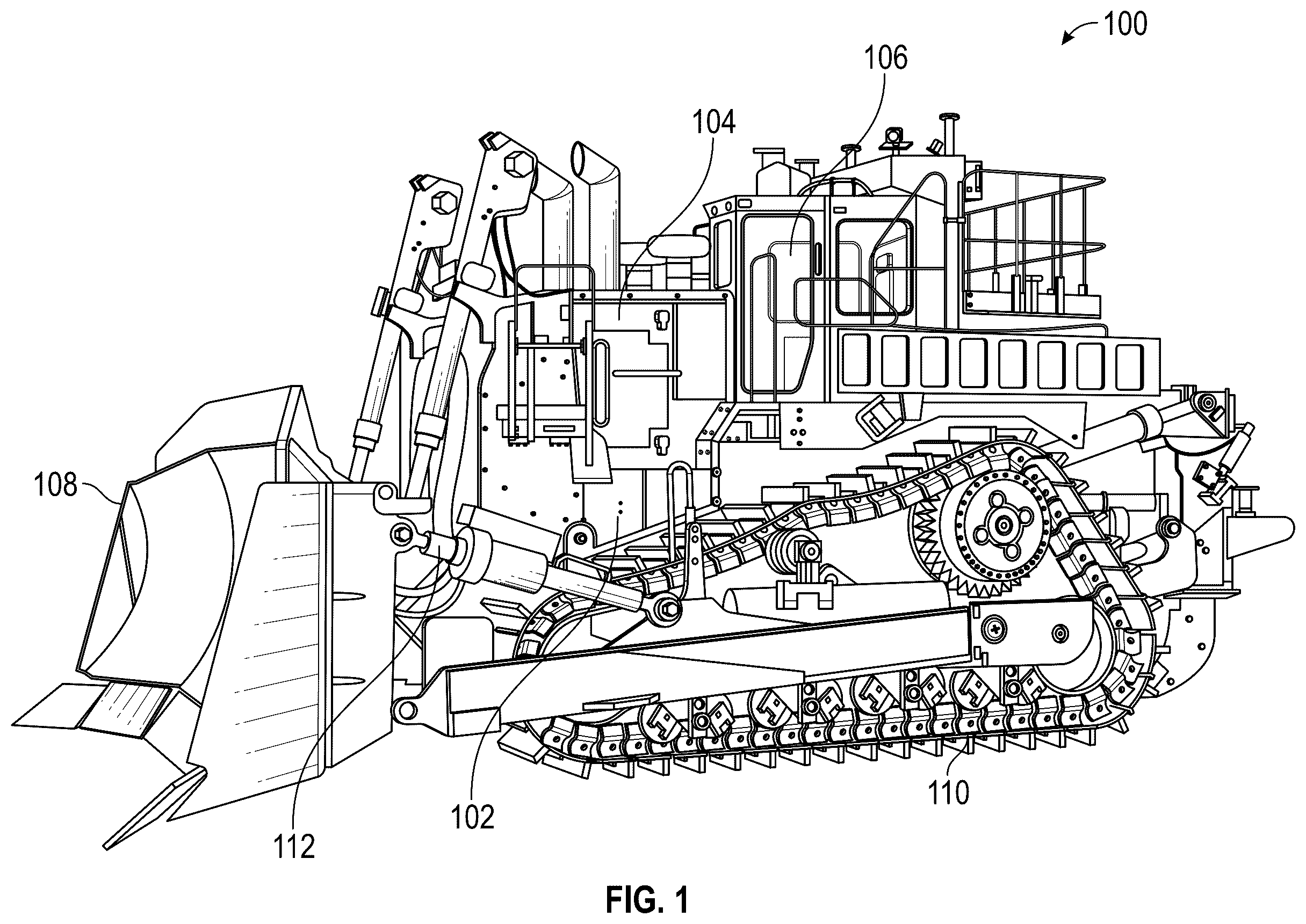 Patent US12590580 — Pump mounting flange — Figure 1