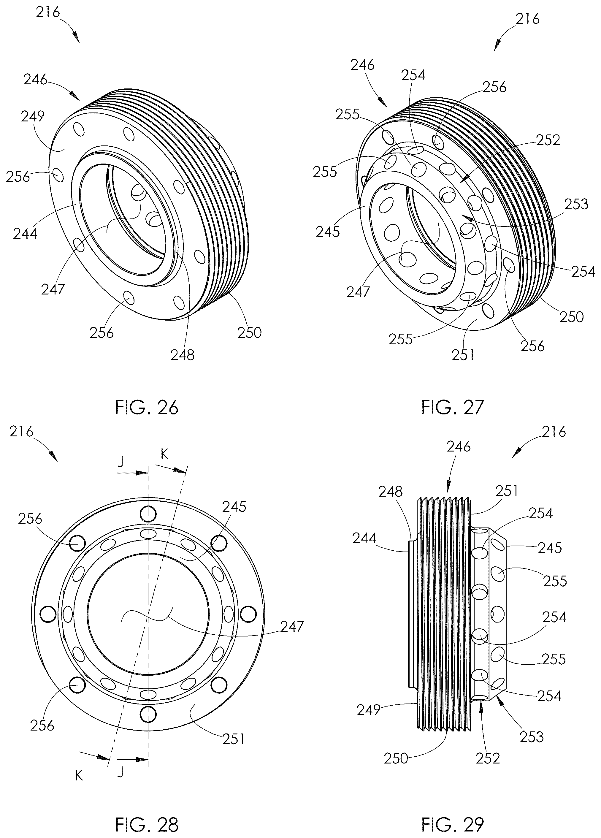 Patent US12590581 Figure 18 – Fluid end with threaded dynamic section