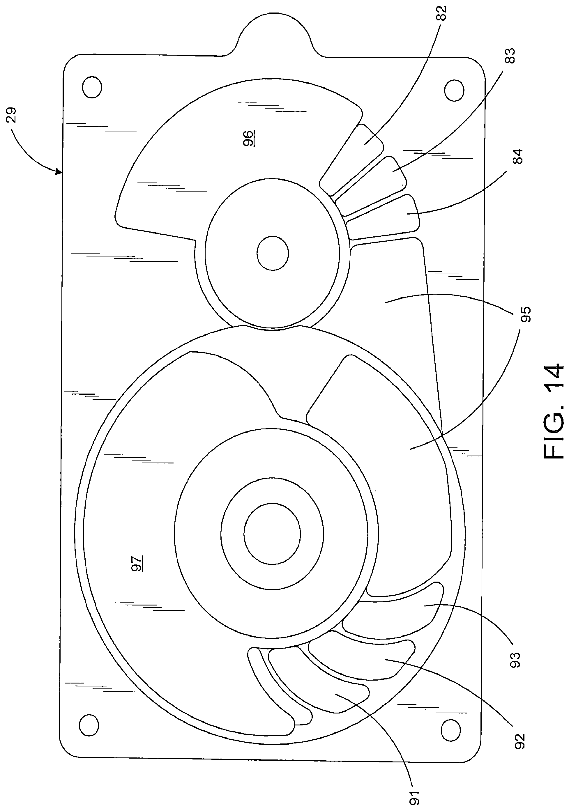 Patent US12590584 Figure 14 – Supercharged internal combustion engine with intake port timing shutters controlling the air mass flowing into the supercharger