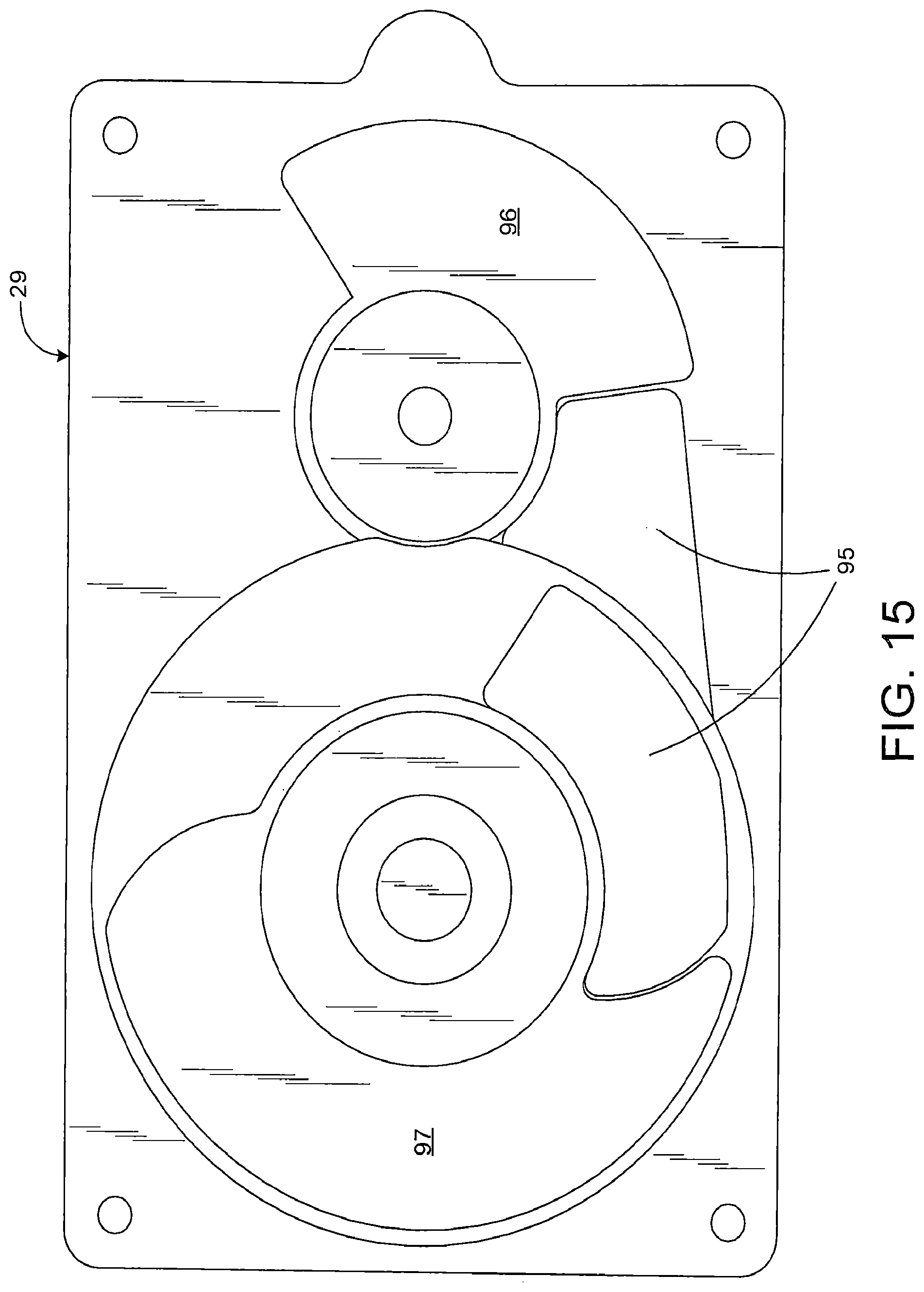 Patent US12590584 Figure 15 – Supercharged internal combustion engine with intake port timing shutters controlling the air mass flowing into the supercharger
