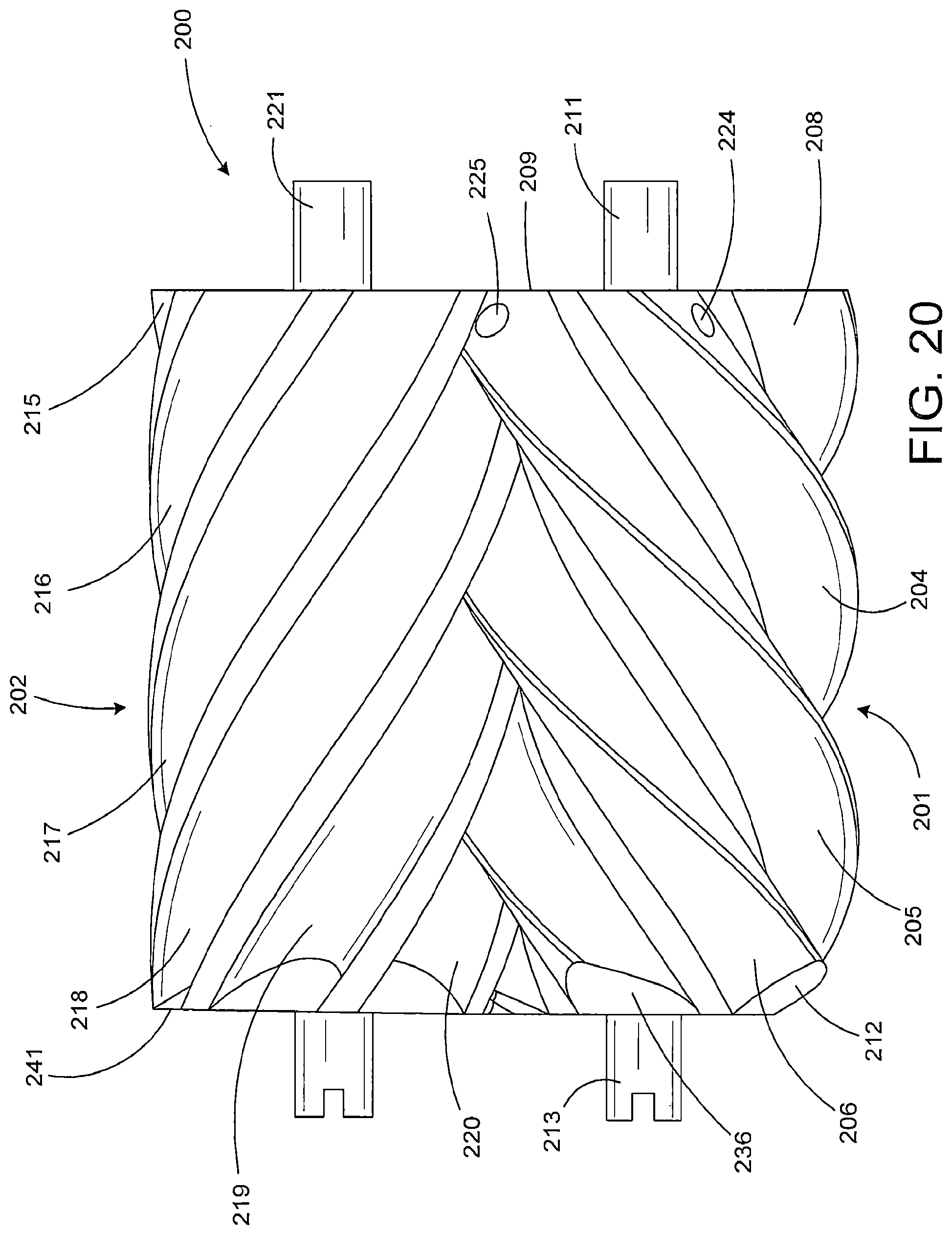 Patent US12590584 Figure 20 – Supercharged internal combustion engine with intake port timing shutters controlling the air mass flowing into the supercharger