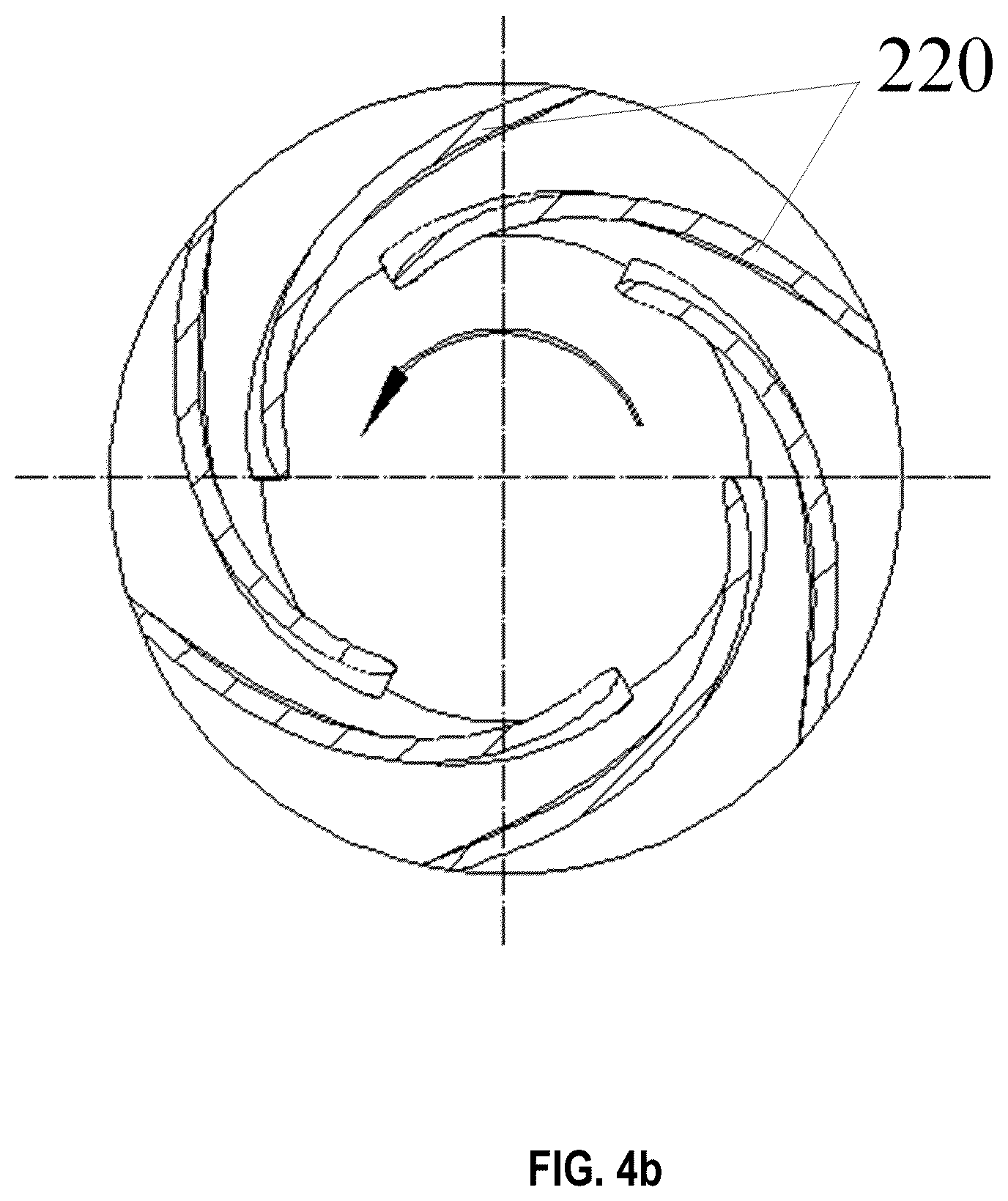 Patent US12590587 Figure 5 – Water pump with one inlet and two outlets