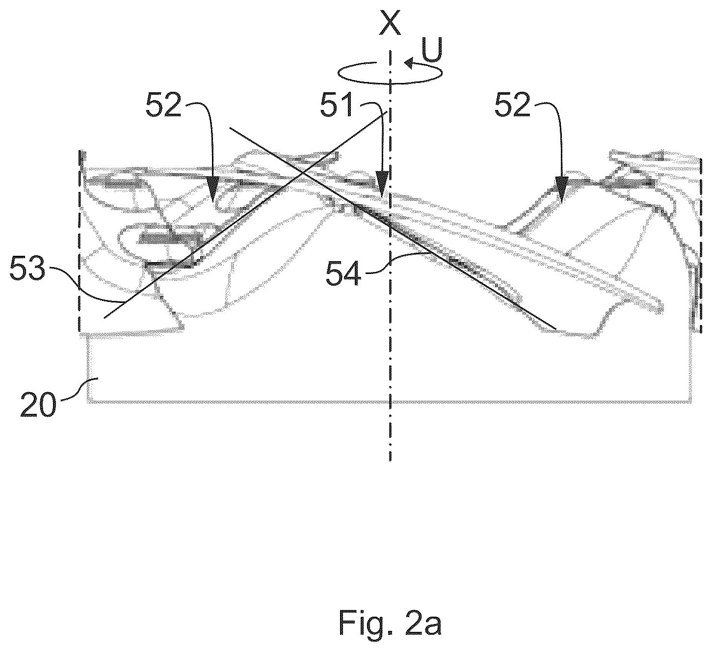 Patent US12590591 Figure 2 – Multipart fan wheel with a fan wheel hub and a plurality of fan wheel blades formed separately therefrom