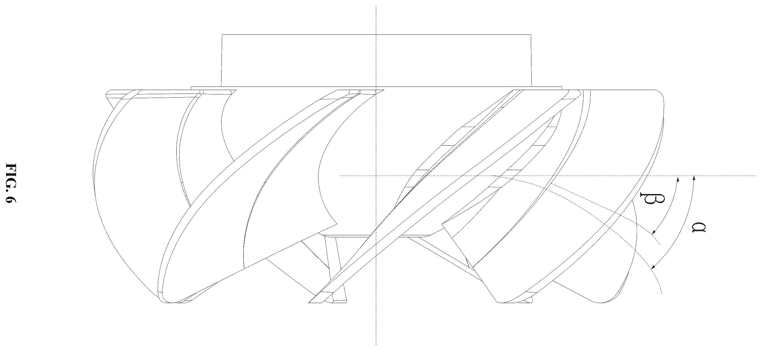 Patent US12590592 Figure 6 – Air guide frame, fan head, and handheld concentrating fan