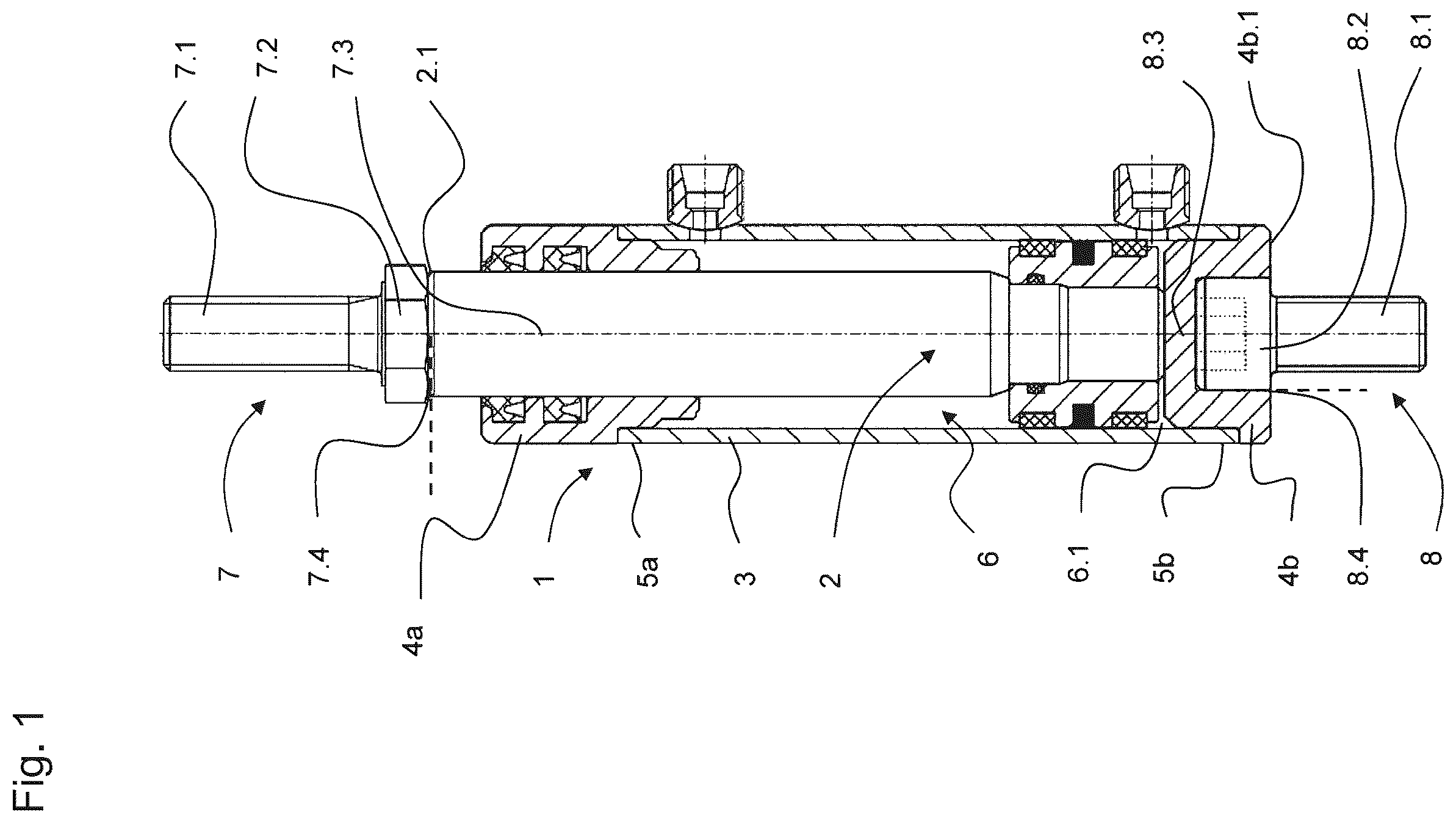 Patent US12590595 — Working cylinder — Figure 1