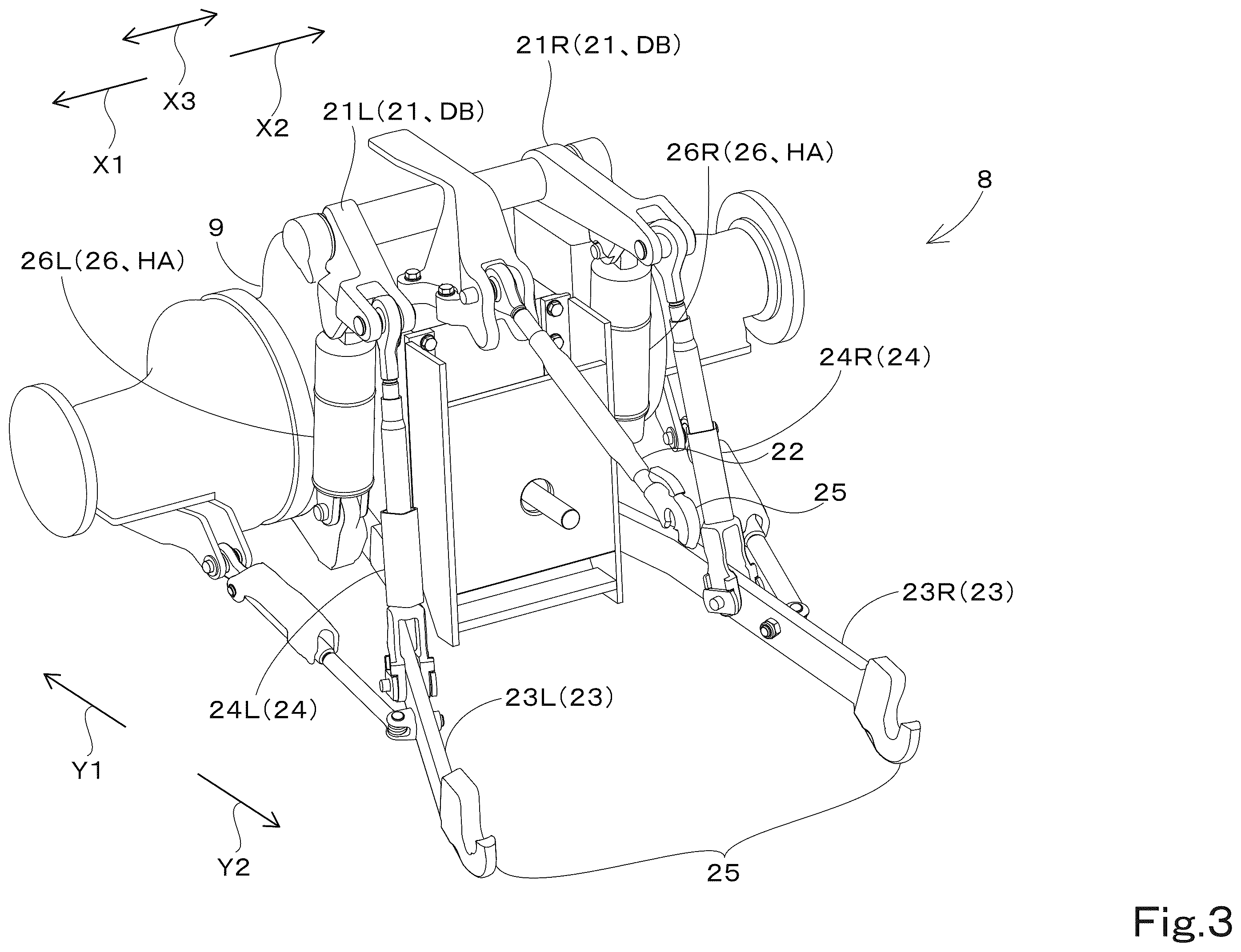 Patent US12590596 Figure 3 – Working machine and control method therefor