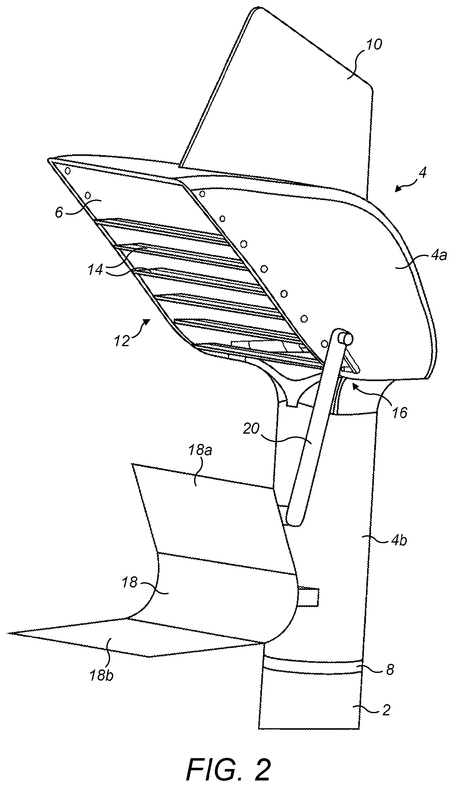 Patent US12590597 Figure 2 – Wind channelling and directing structures