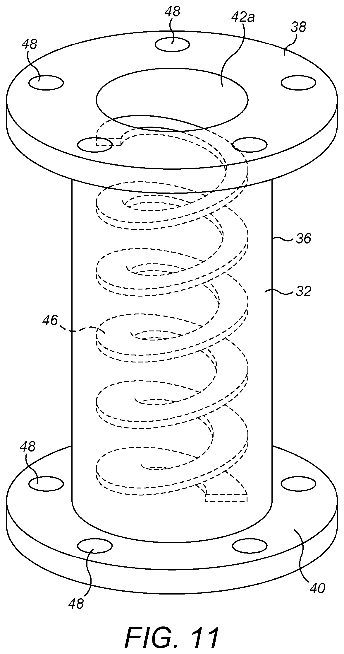 Patent US12590597 Figure 11 – Wind channelling and directing structures