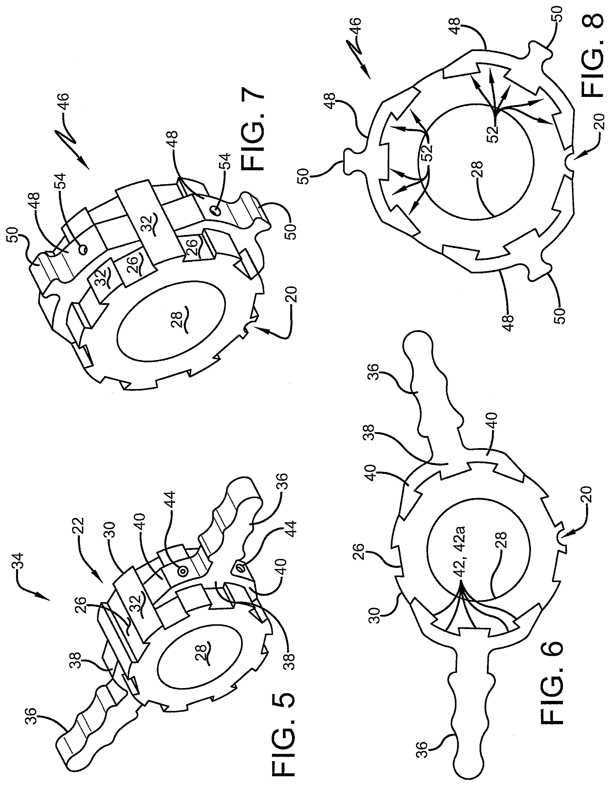 Patent US12590599 Figure 2 – Fire hose couplings and adapters