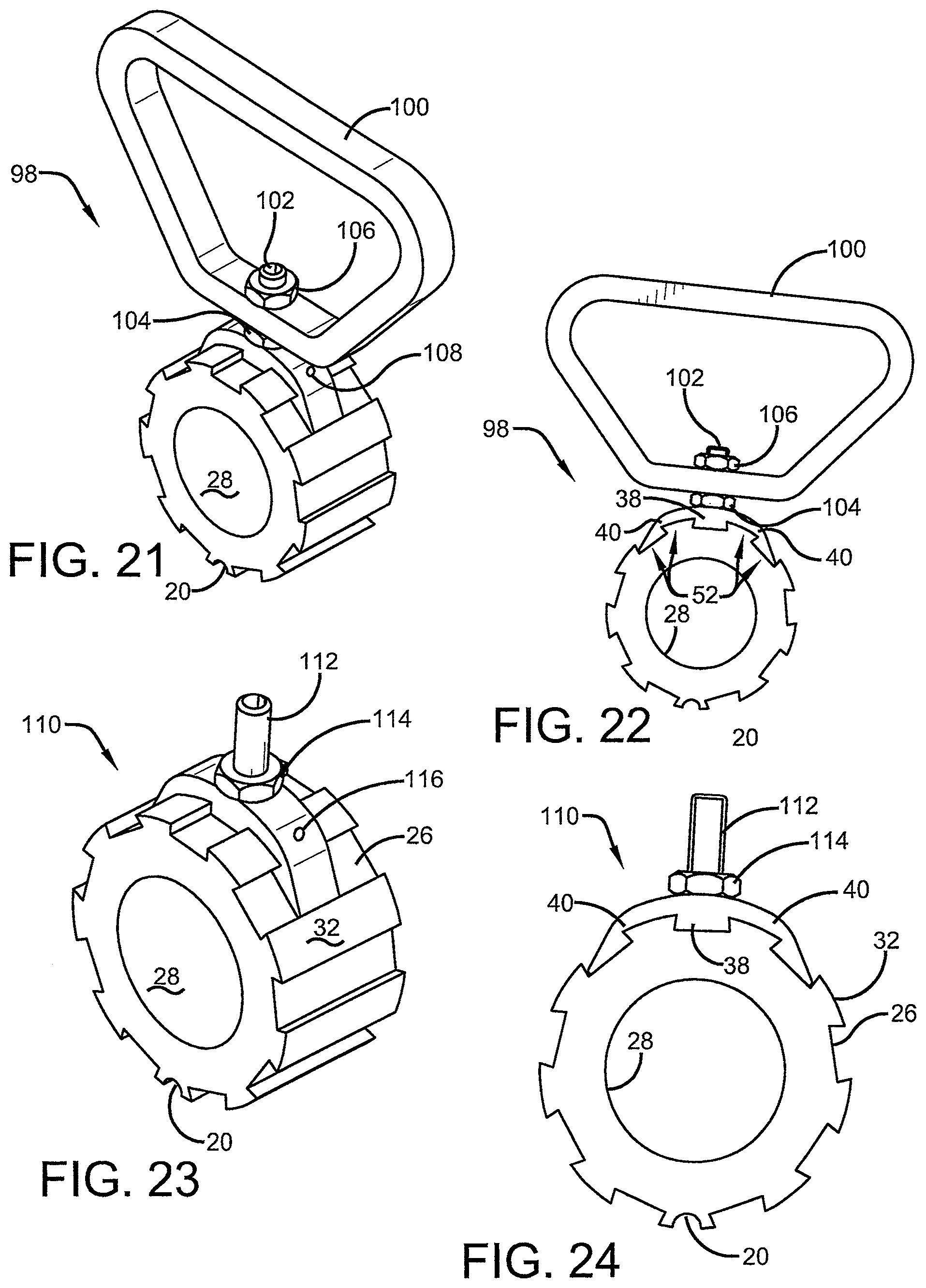 Patent US12590599 Figure 6 – Fire hose couplings and adapters
