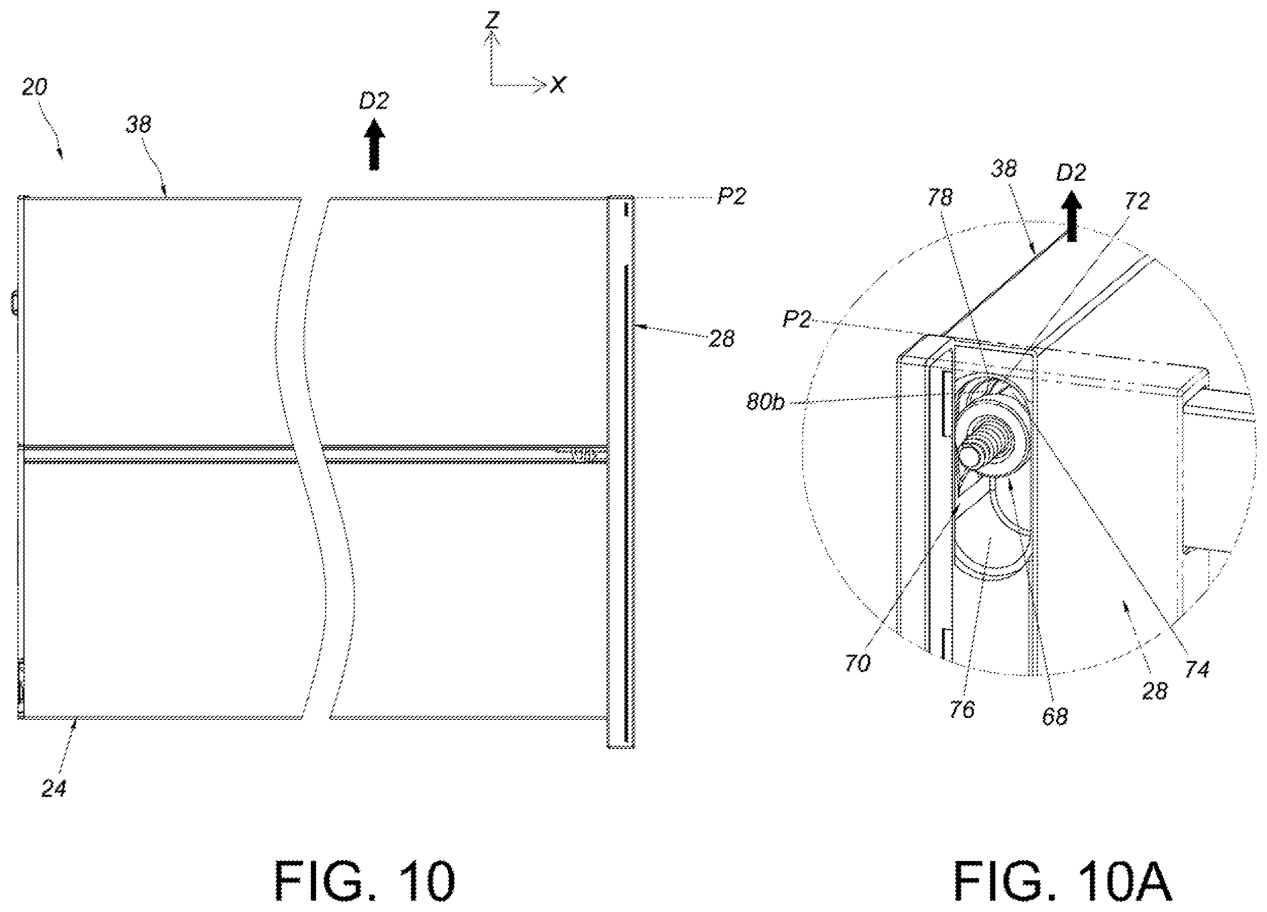 Patent US12590600 Figure 10 – Furniture and furniture part assembly thereof