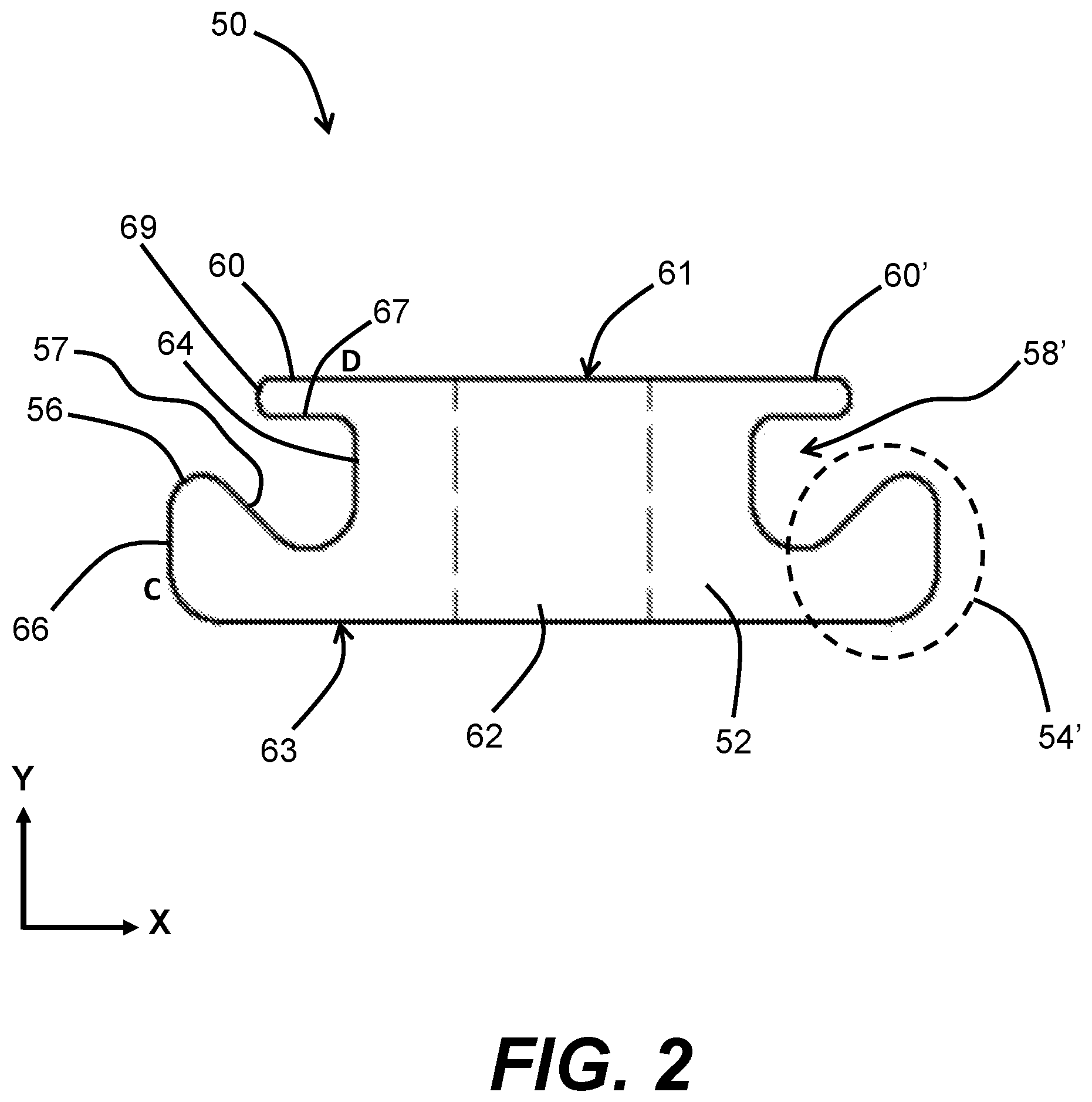 Patent US12590602 Figure 2 – Trim attachment assembly for mounting solar panel equipment