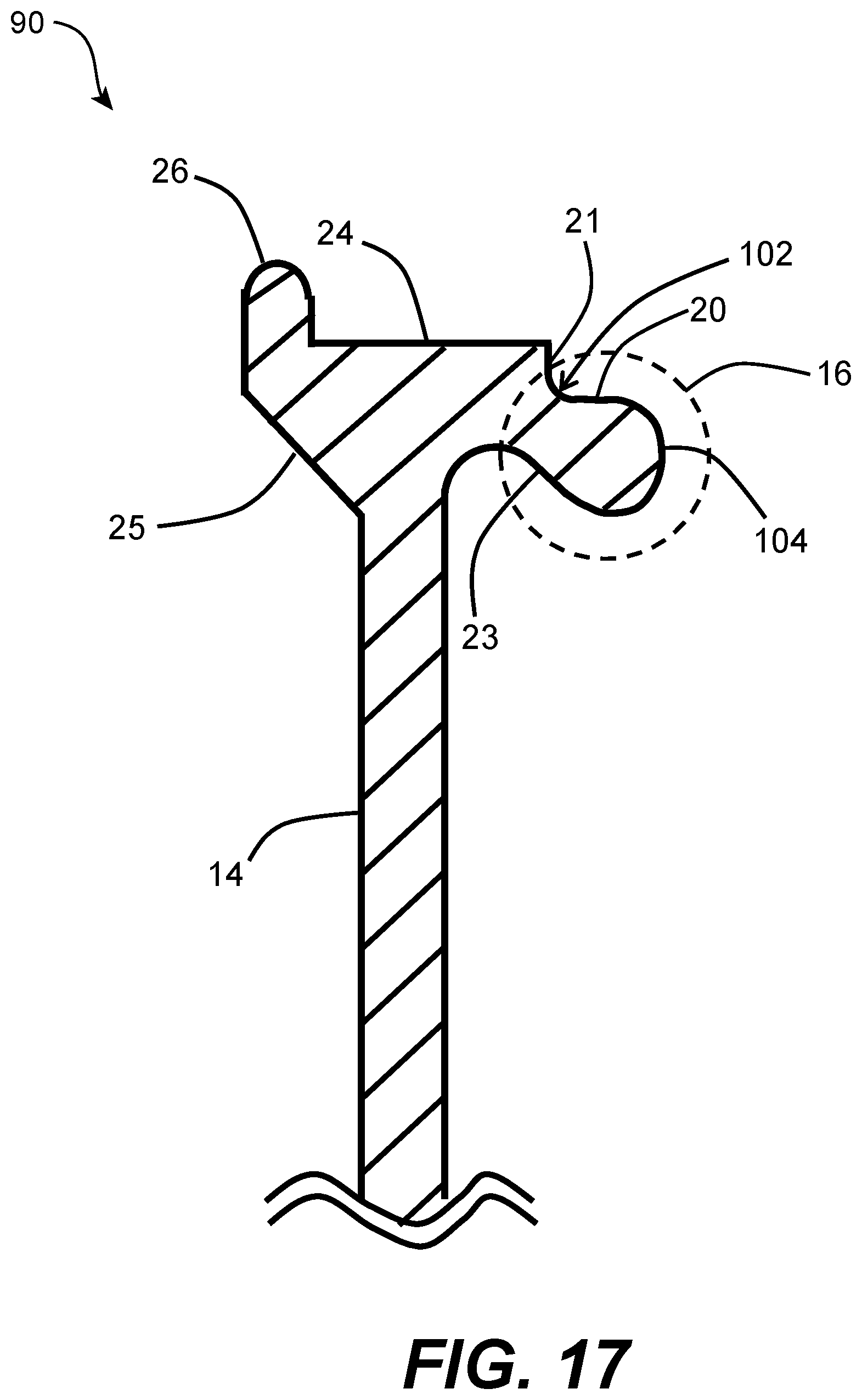 Patent US12590602 Figure 18 – Trim attachment assembly for mounting solar panel equipment