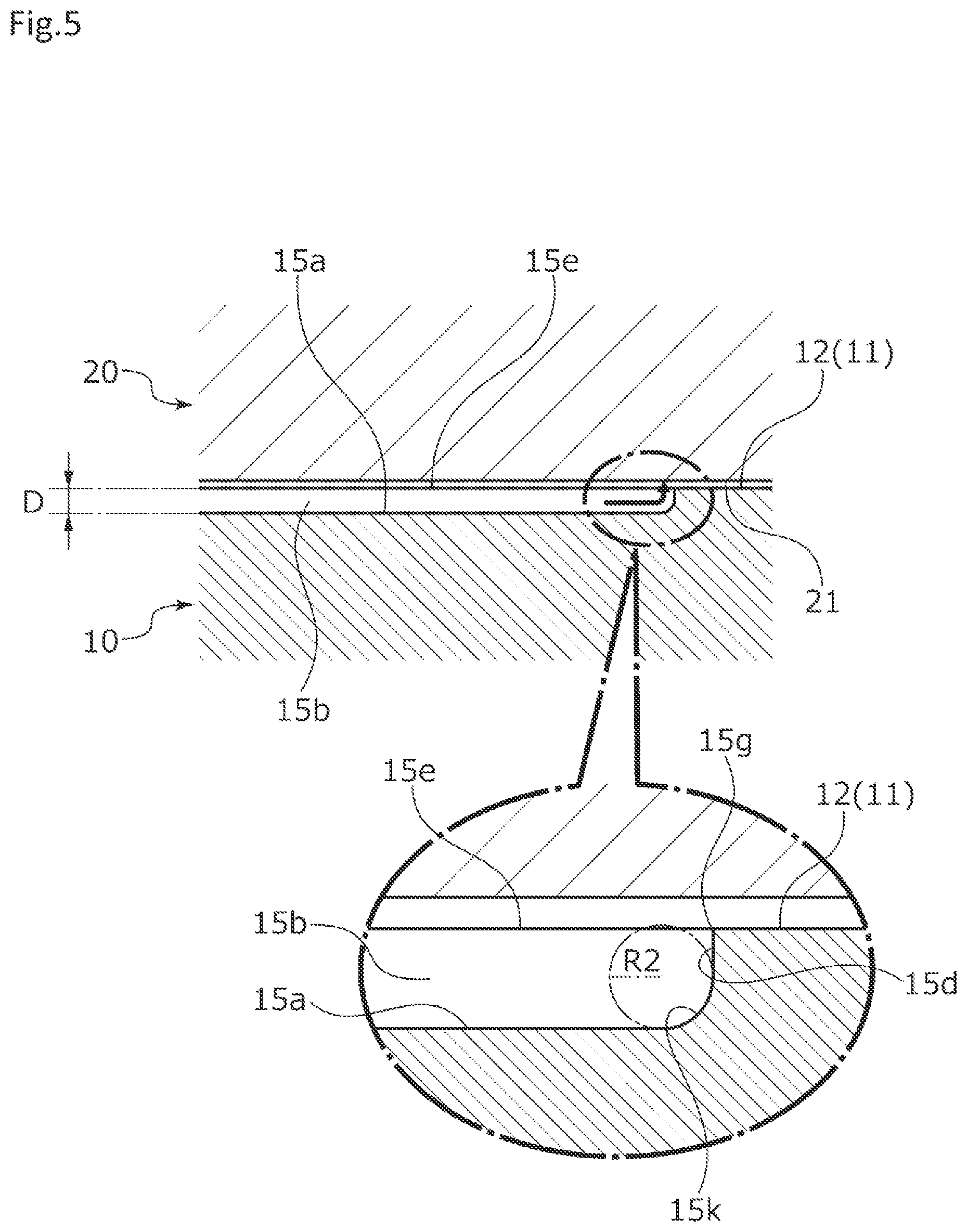Patent US12590604 Figure 5 – Sliding component
