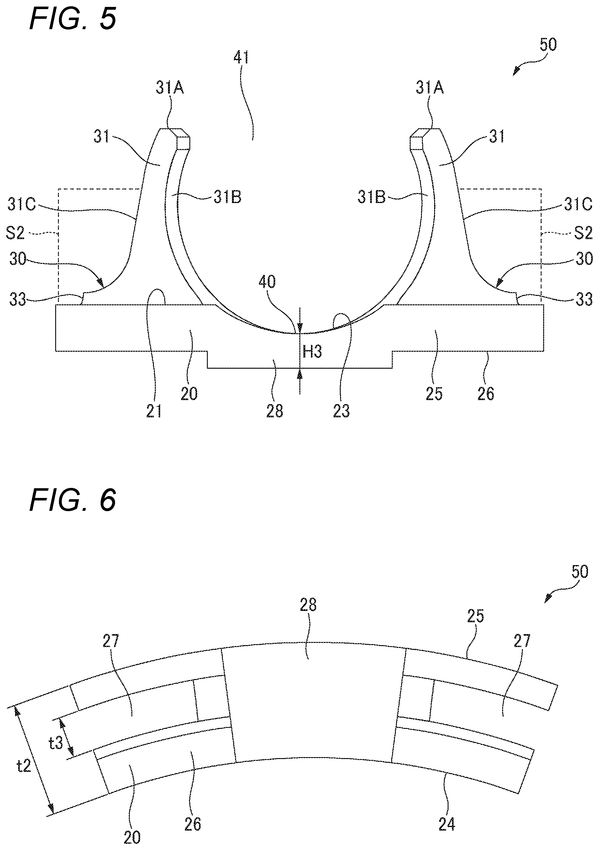Patent US12590605 Figure 3 – Crown-type retainer for ball bearings, and ball bearing