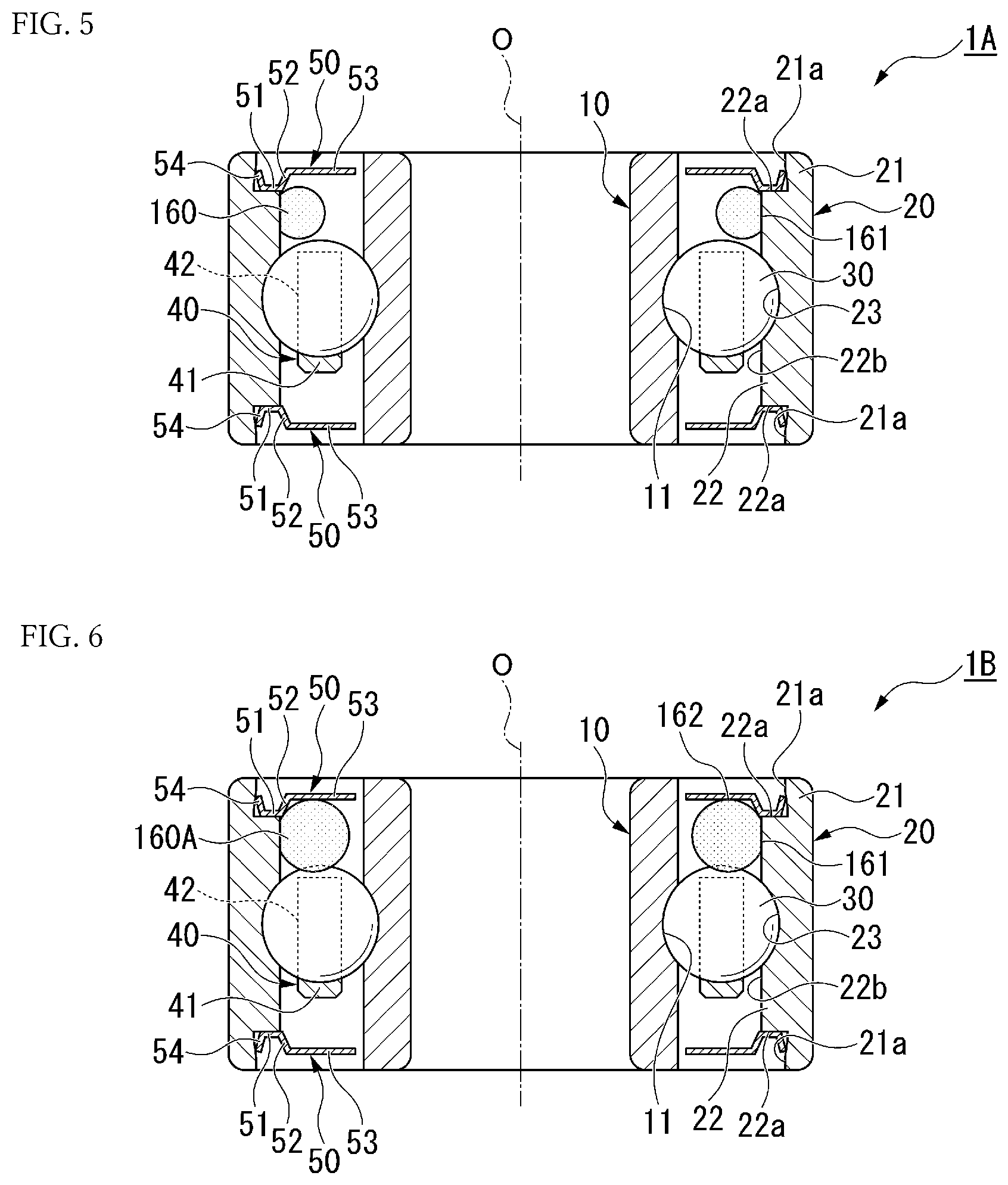 Patent US12590606 Figure 3 – Rolling bearing, rotation device, and method for manufacturing rolling bearing