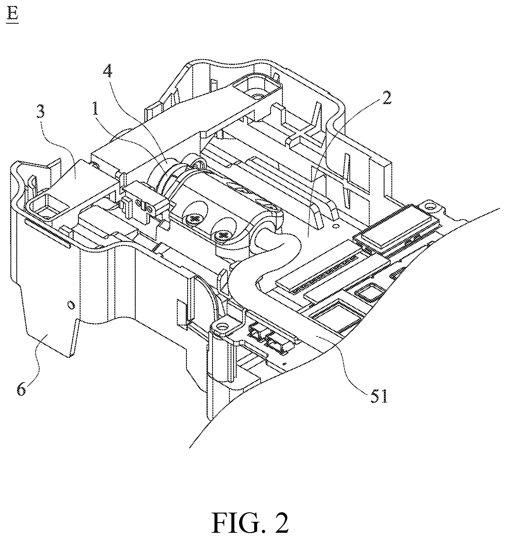 Patent US12590608 Figure 2 – Electronic device and coupler thereof