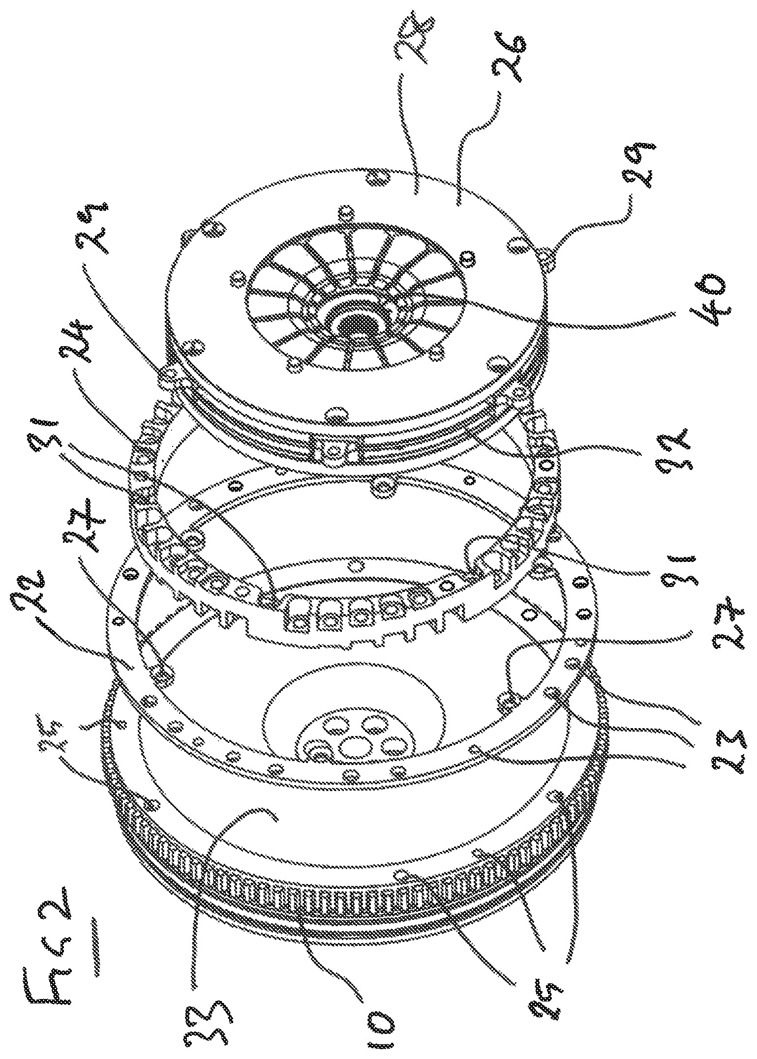 Patent US12590609 Figure 2 – Clutch assembly