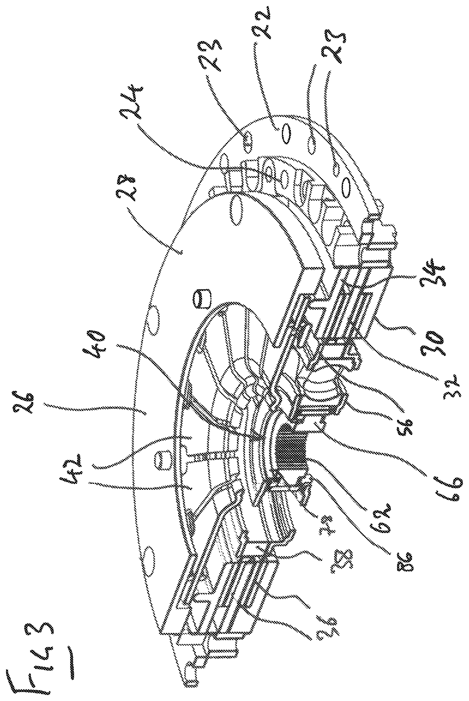 Patent US12590609 Figure 3 – Clutch assembly