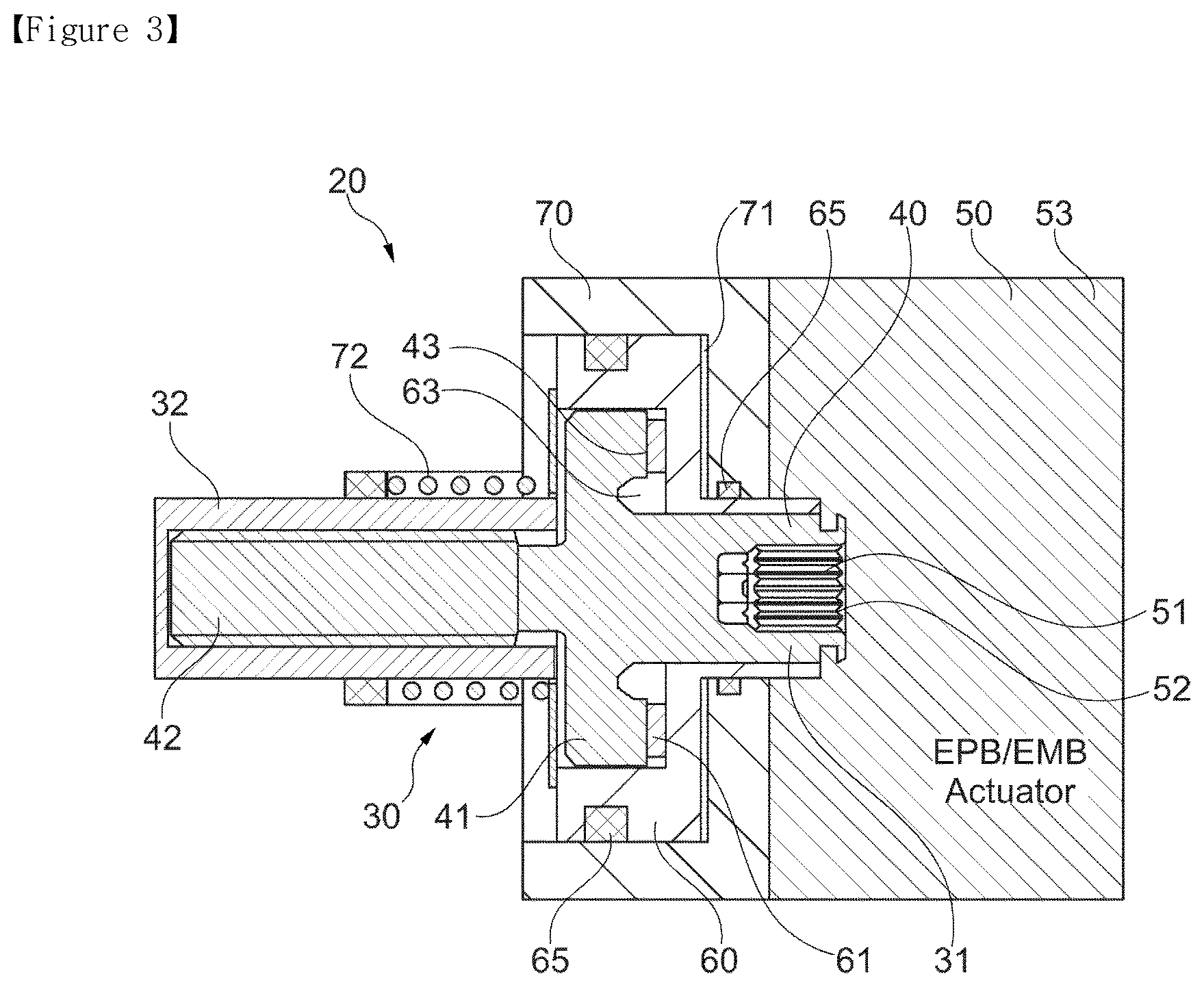 Patent US12590611 Figure 3 – System for providing a brake force