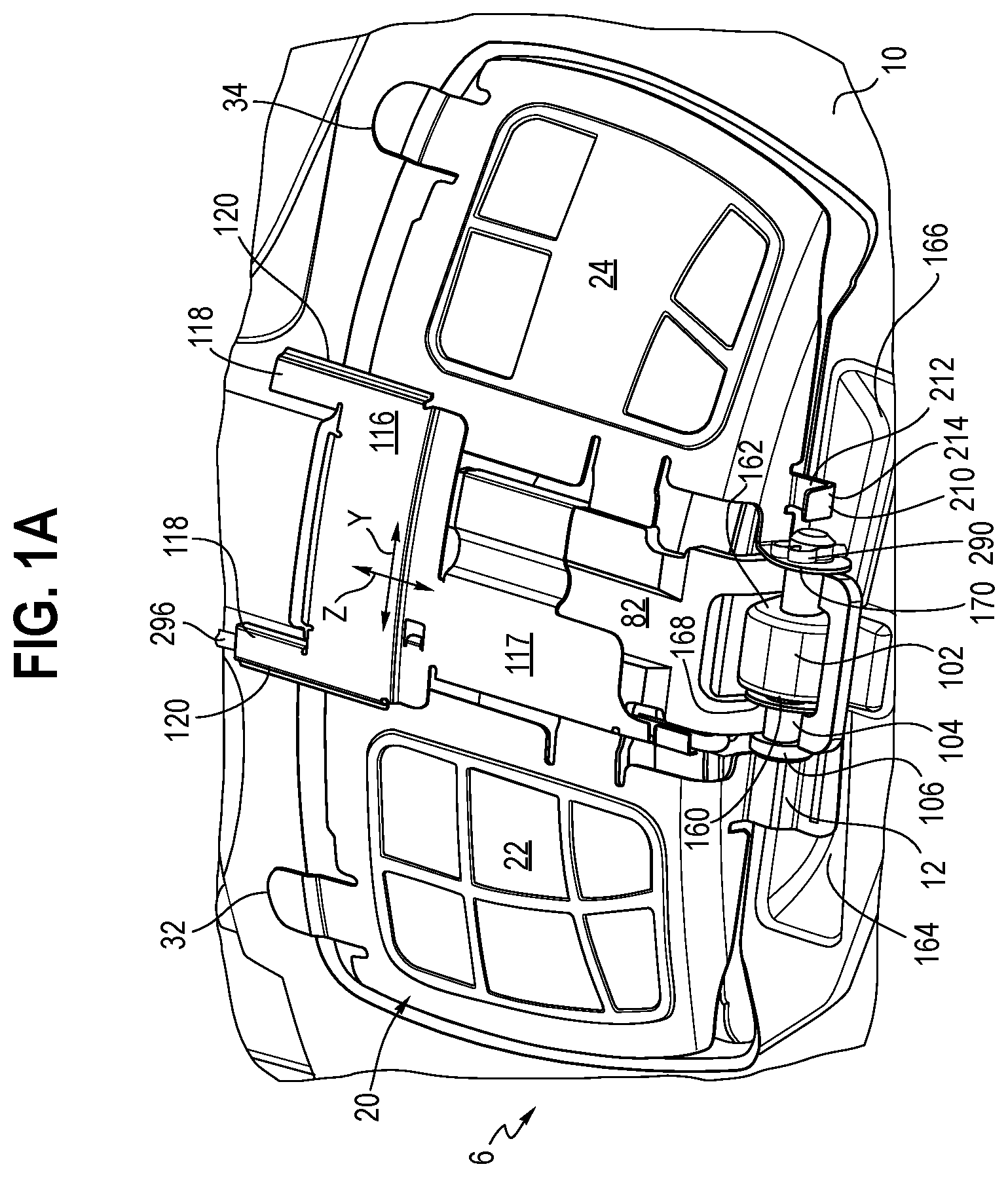 Patent US12590613 — Pad shield for disc brake system and methods for the use and assembly thereof — Figure 1