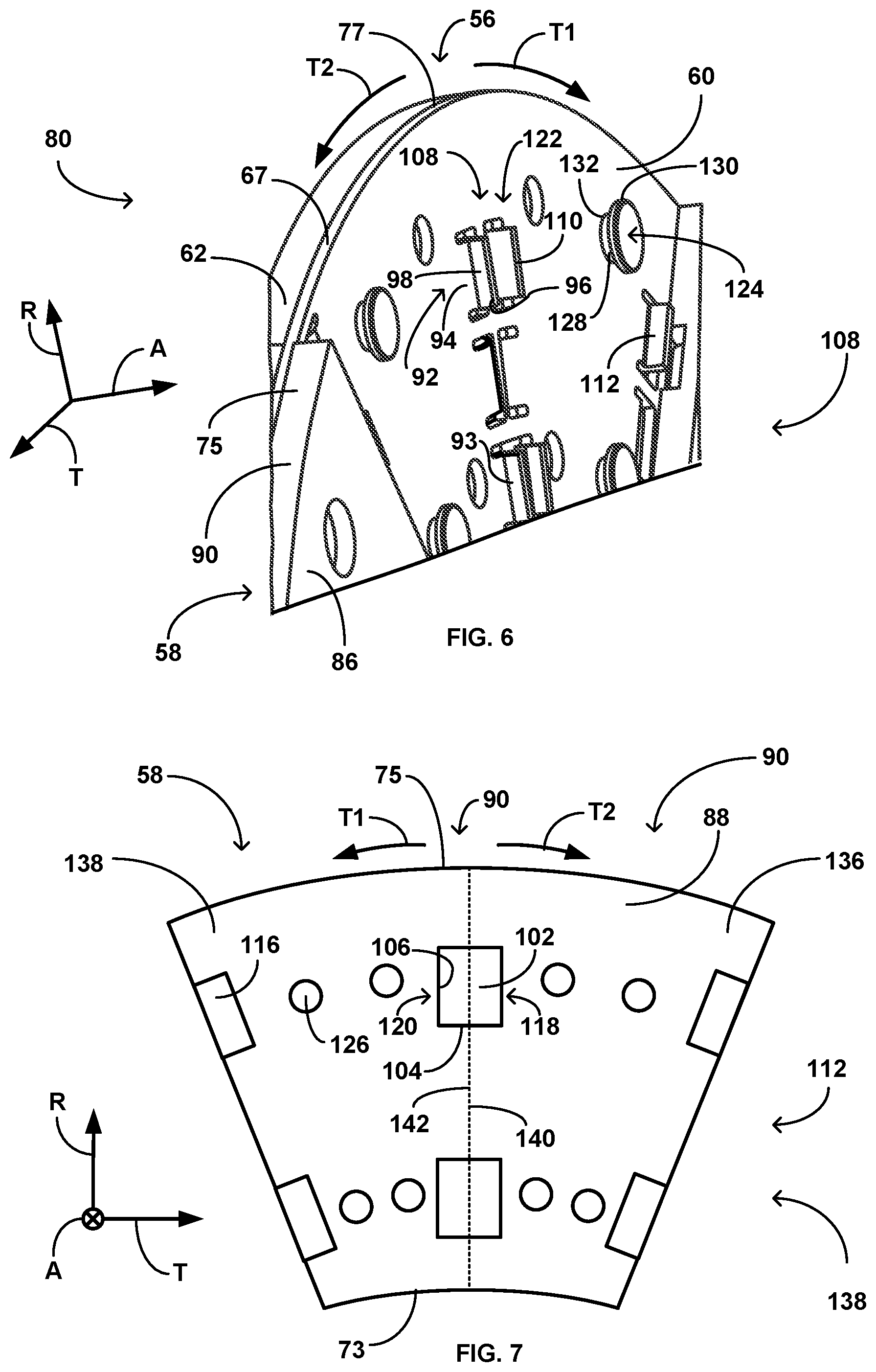 Patent US12590615 Figure 6 – Brake disc system