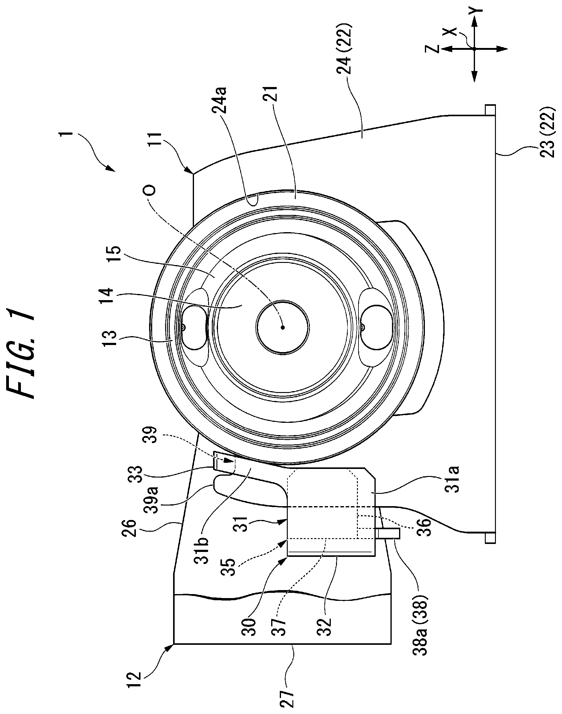 Patent US12590617 Figure 1 – Vibration isolation device