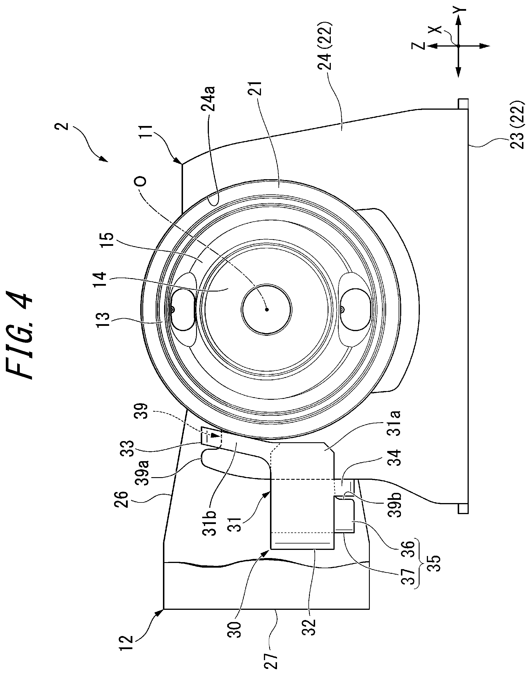 Patent US12590617 Figure 4 – Vibration isolation device