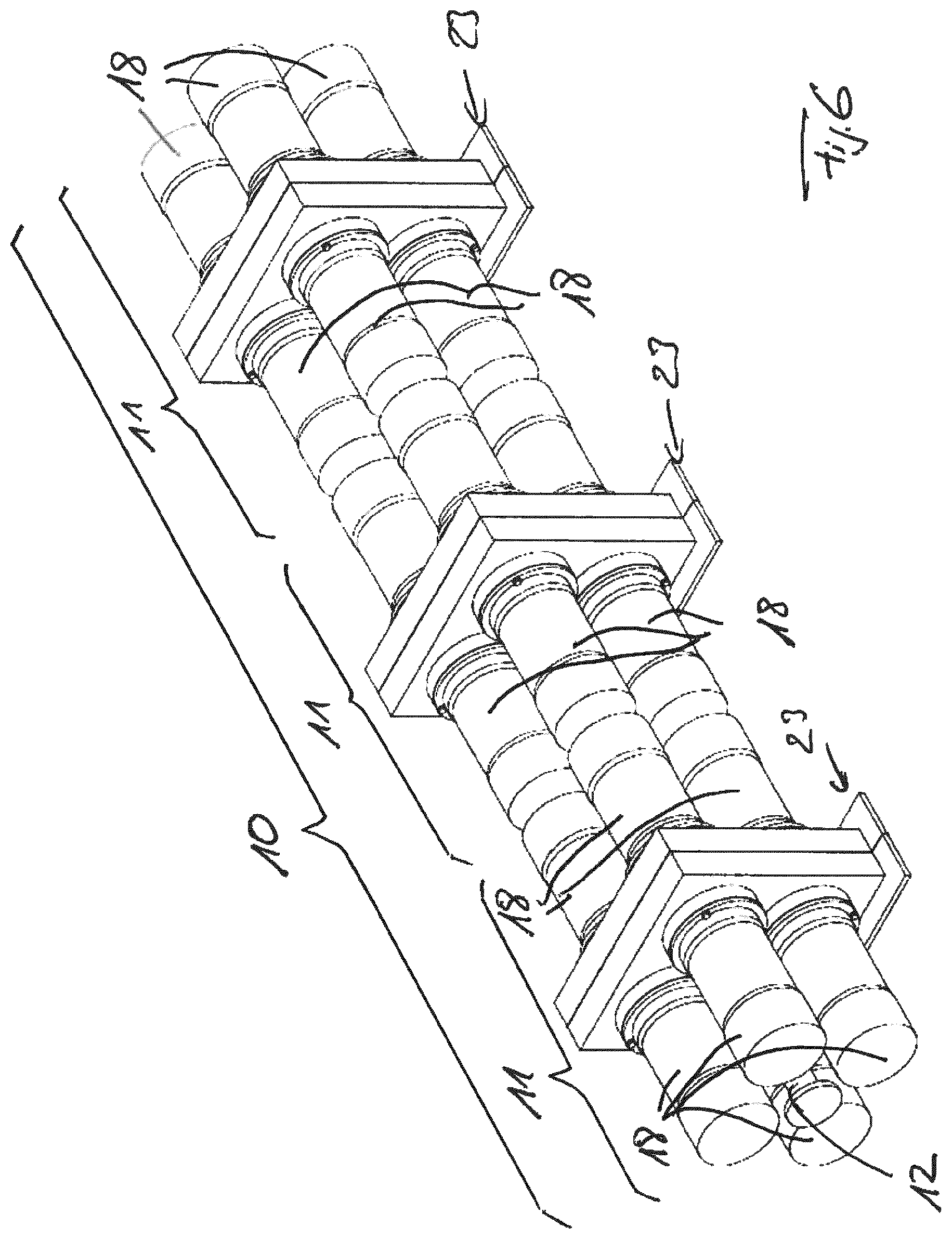 Patent US12590619 Figure 4 – Drive system with at least one drive unit, particularly for high speed applications and method for operating a drive system