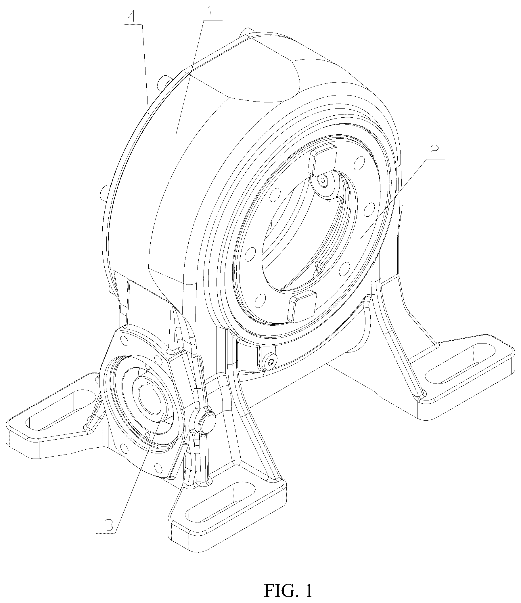 Patent US12590622 Figure 1 – Reduction gearbox for solar photovoltaic tracking
