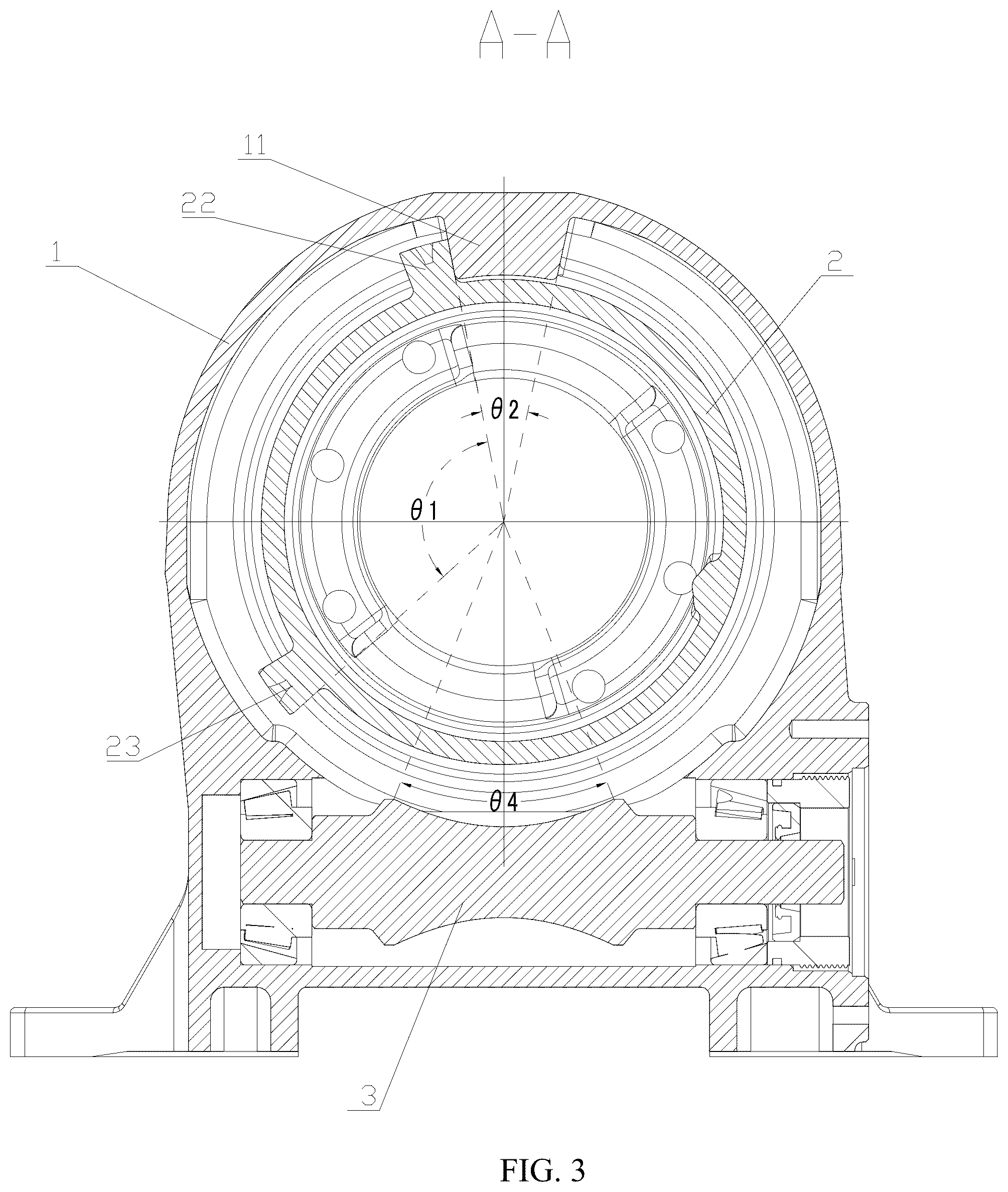 Patent US12590622 Figure 3 – Reduction gearbox for solar photovoltaic tracking