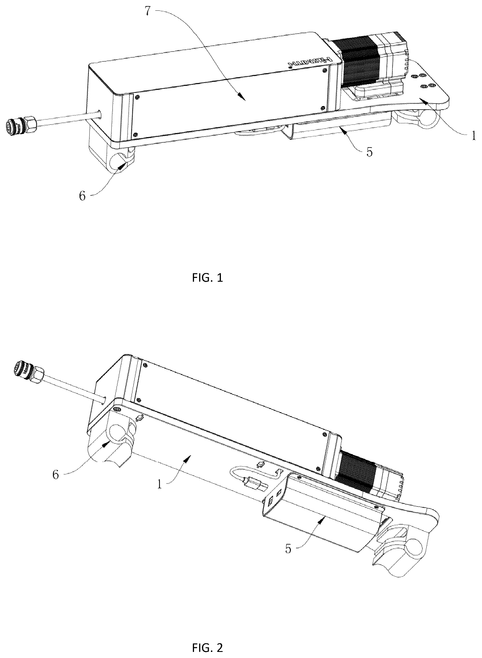 Patent US12590623 Figure 1 – Linear telescopic mechanism