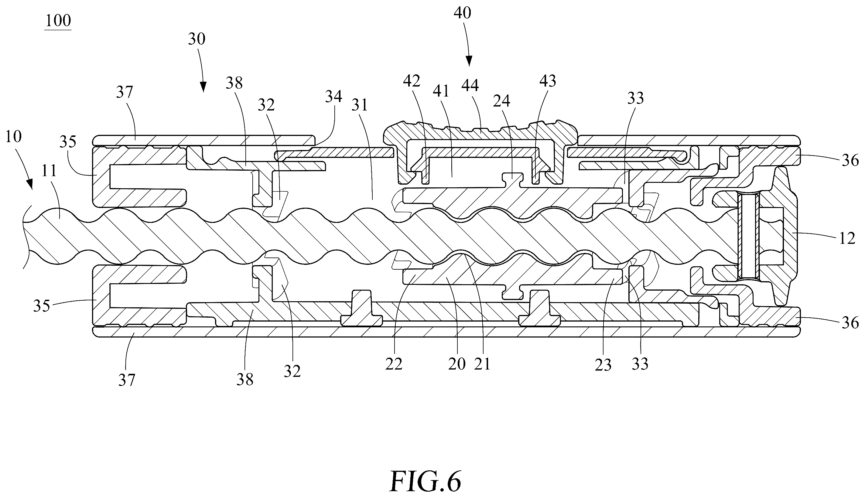 Patent US12590624 Figure 6 – Manual screw shaft driving device