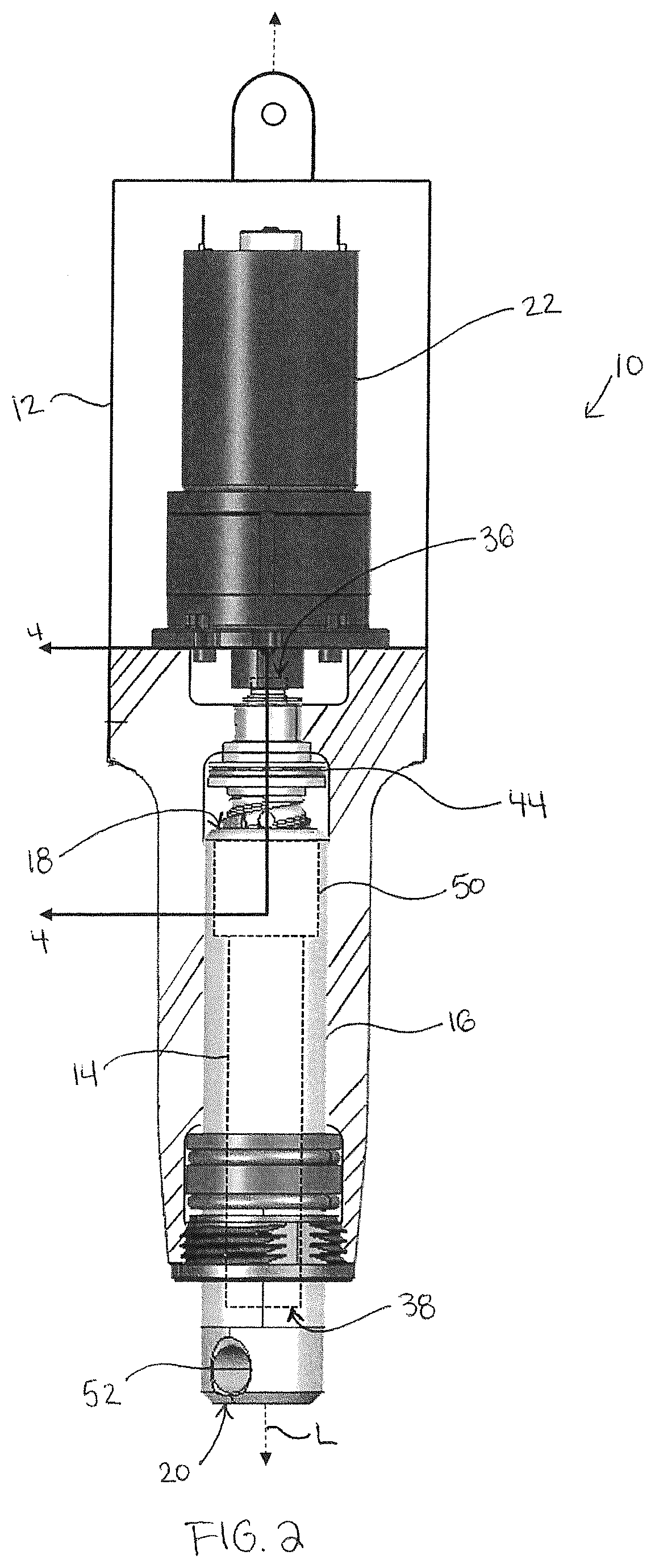 Patent US12590625 Figure 2 – Linear actuators with anti-backdrive mechanisms