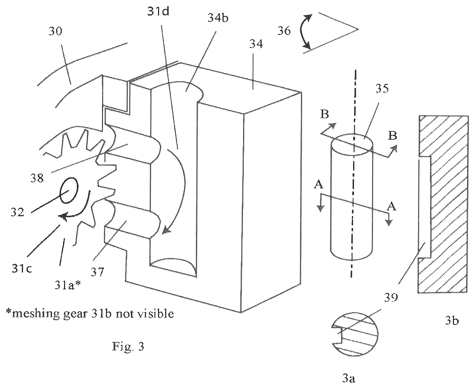 Patent US12590626 Figure 6 – SIVRT geartrain