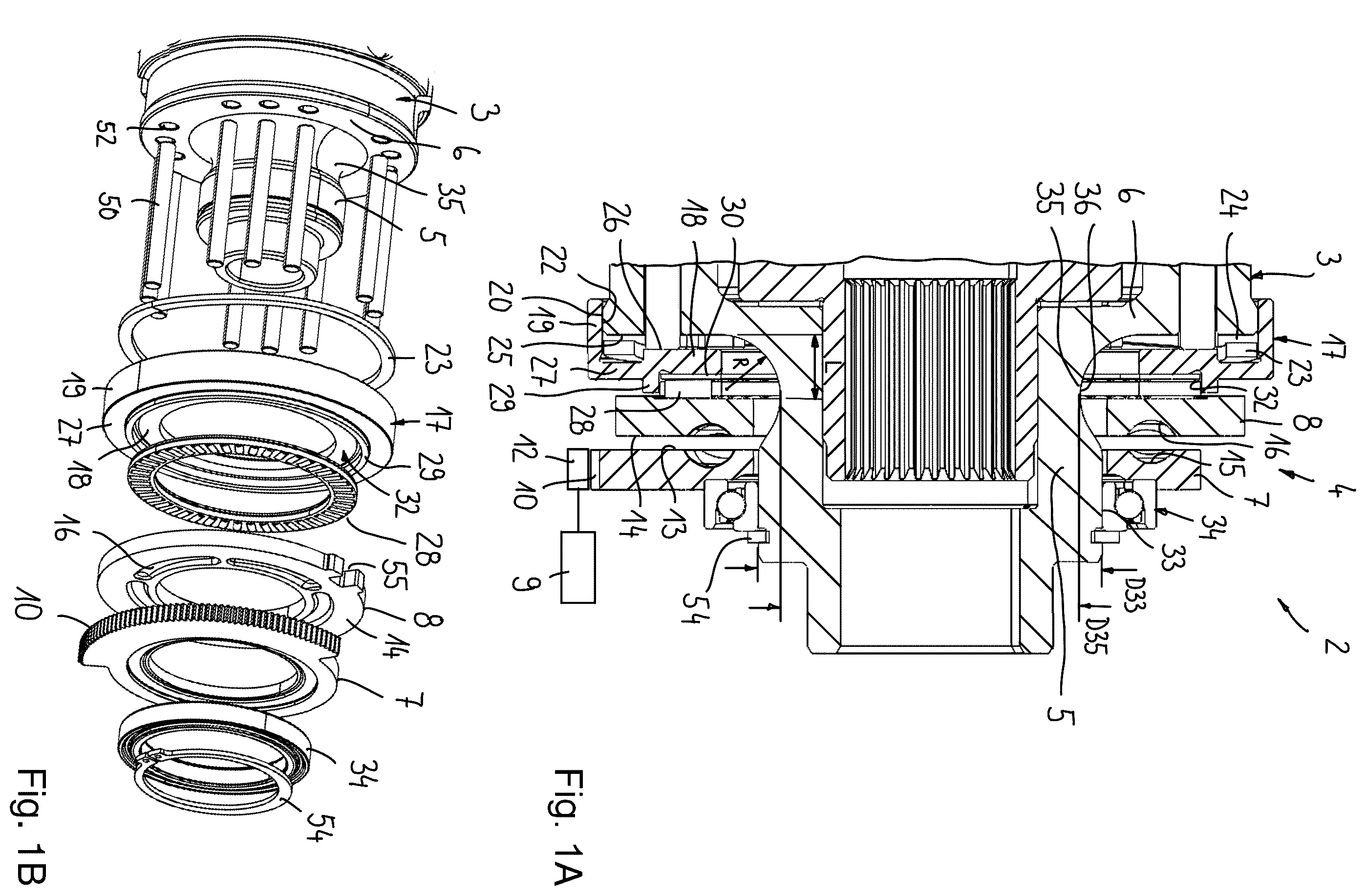 Patent US12590627 — Differential assembly and actuator assembly for friction disk clutch — Figure 1