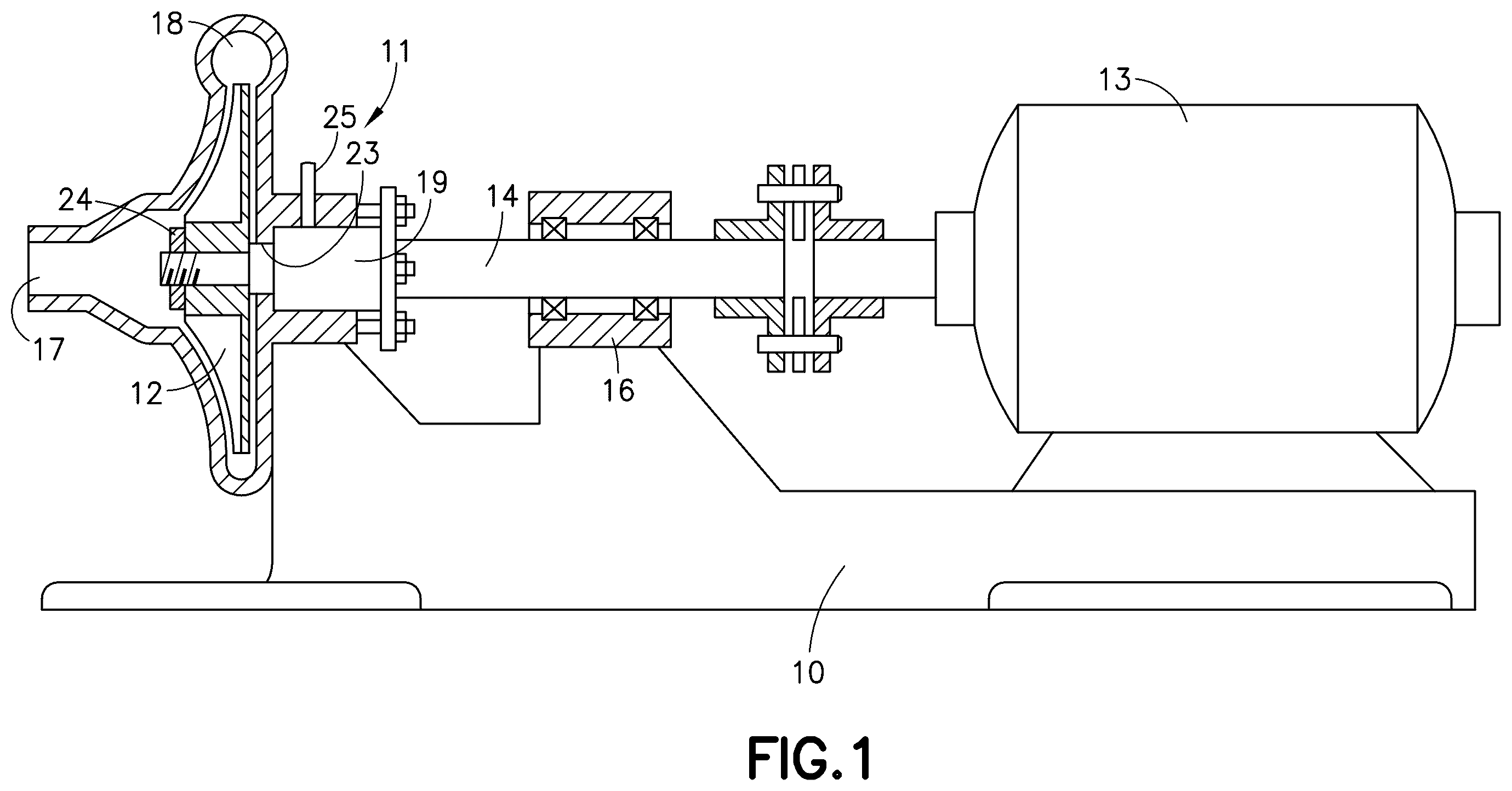 Patent US12590636 Figure 1 – Kit for bearing extraction from a stuffing box of a rotary mechanical device