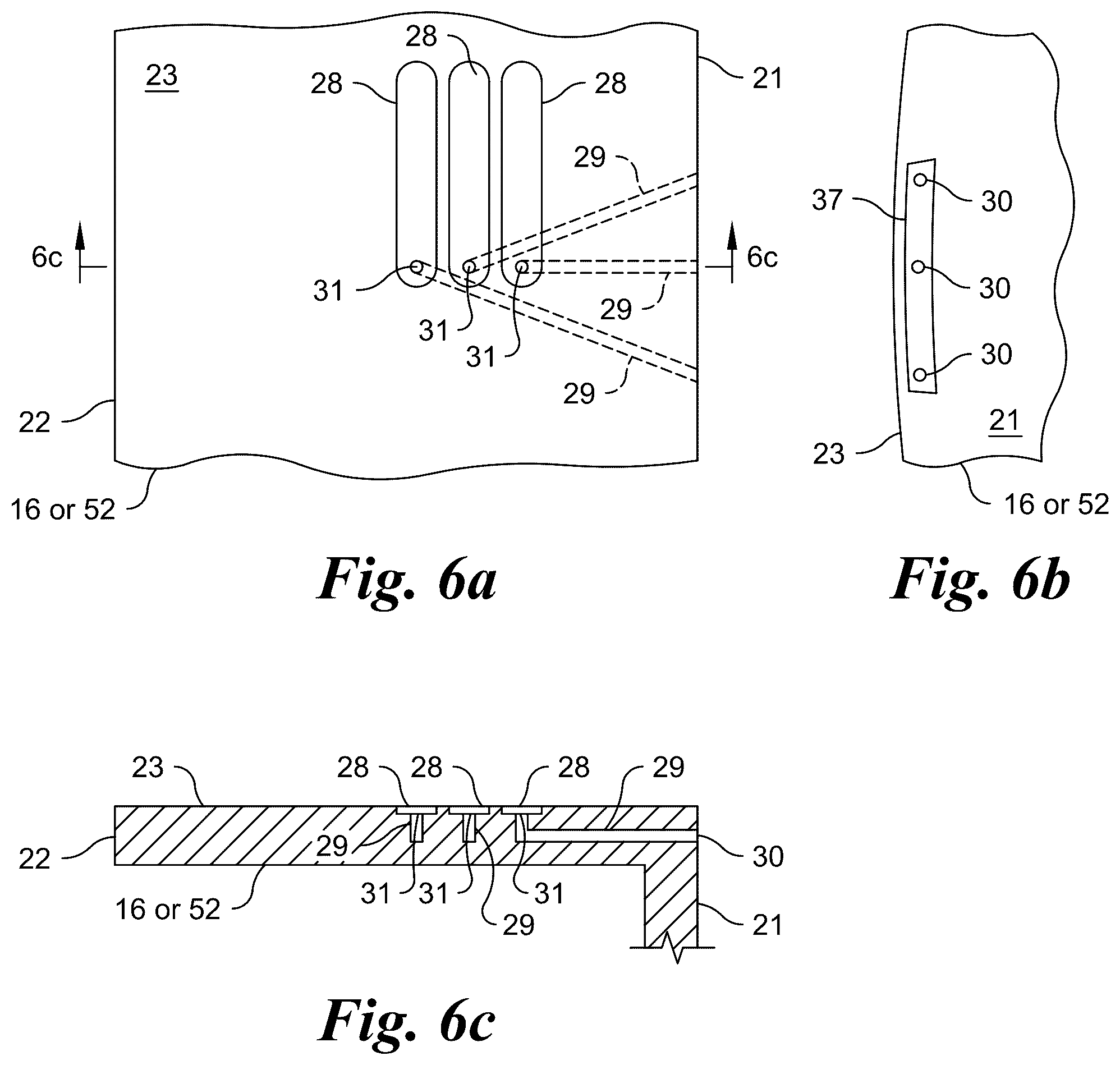 Patent US12590638 Figure 5 – Circumferential sealing assembly with duct-fed hydrodynamic grooves