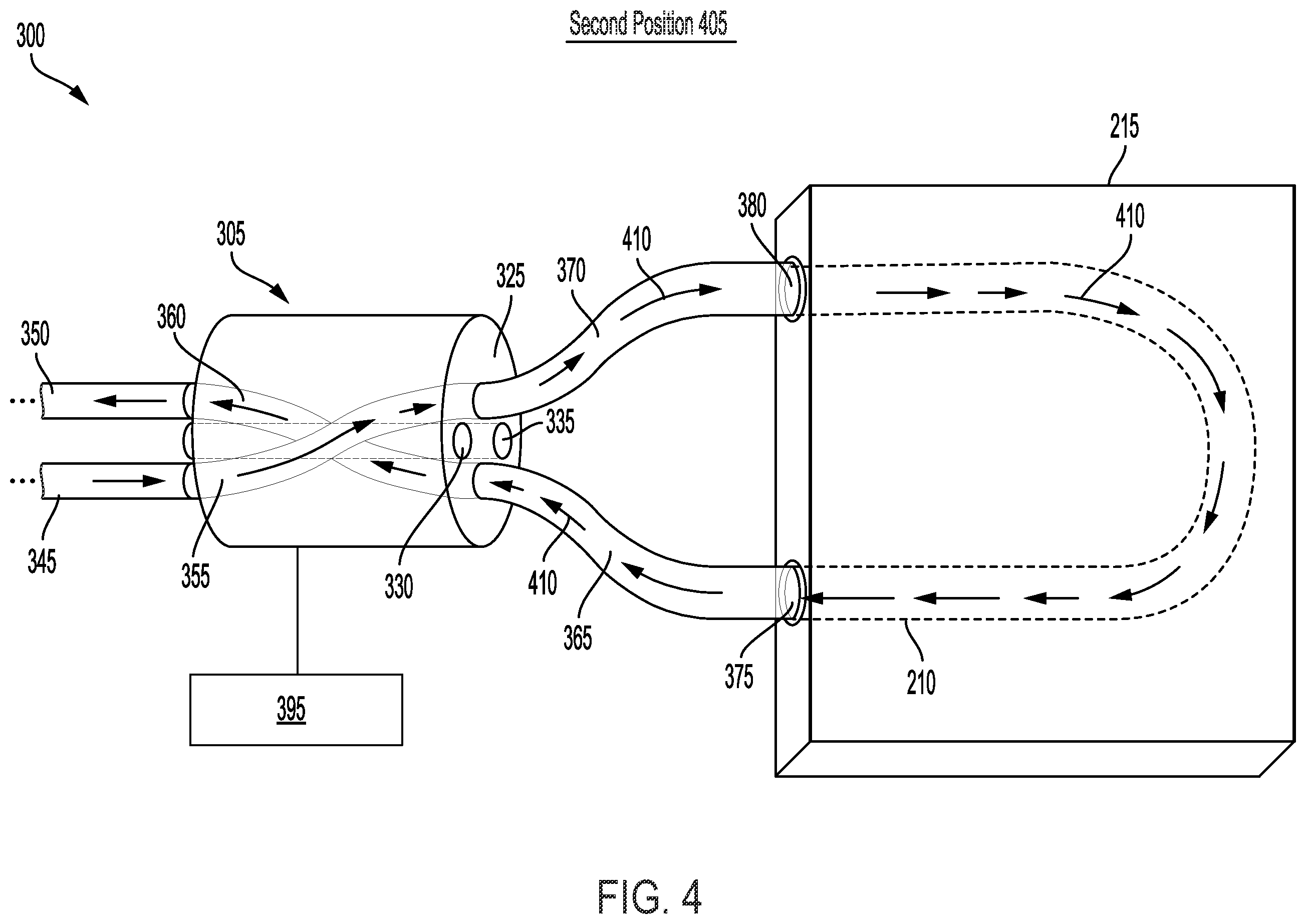 Patent US12590640 Figure 5 – Flow reversing apparatus