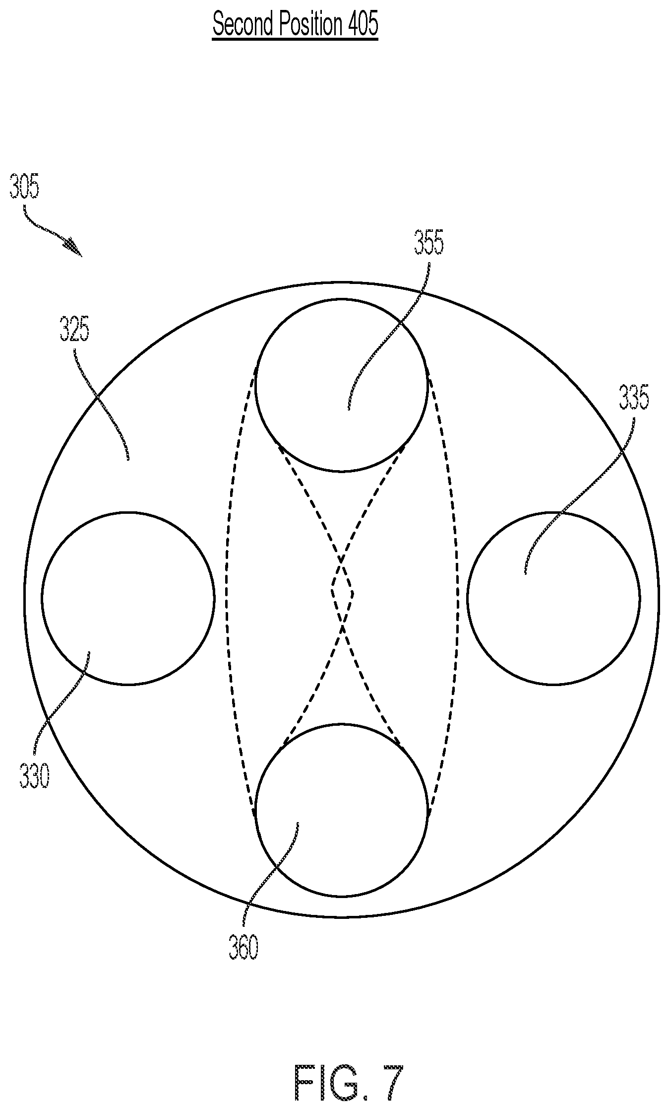 Patent US12590640 Figure 8 – Flow reversing apparatus