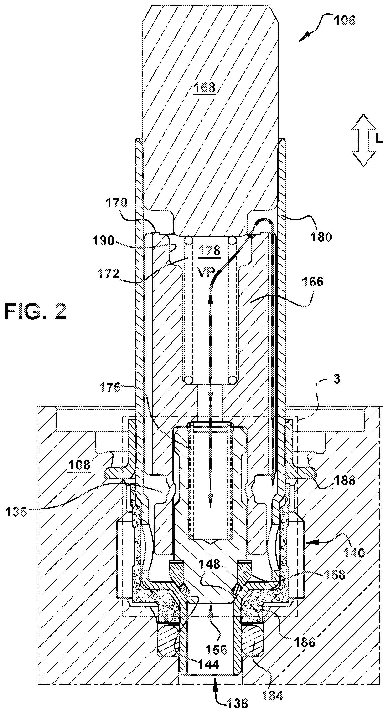 Patent US12590643 Figure 2 – Powered one-way solenoid valve and brake system using same