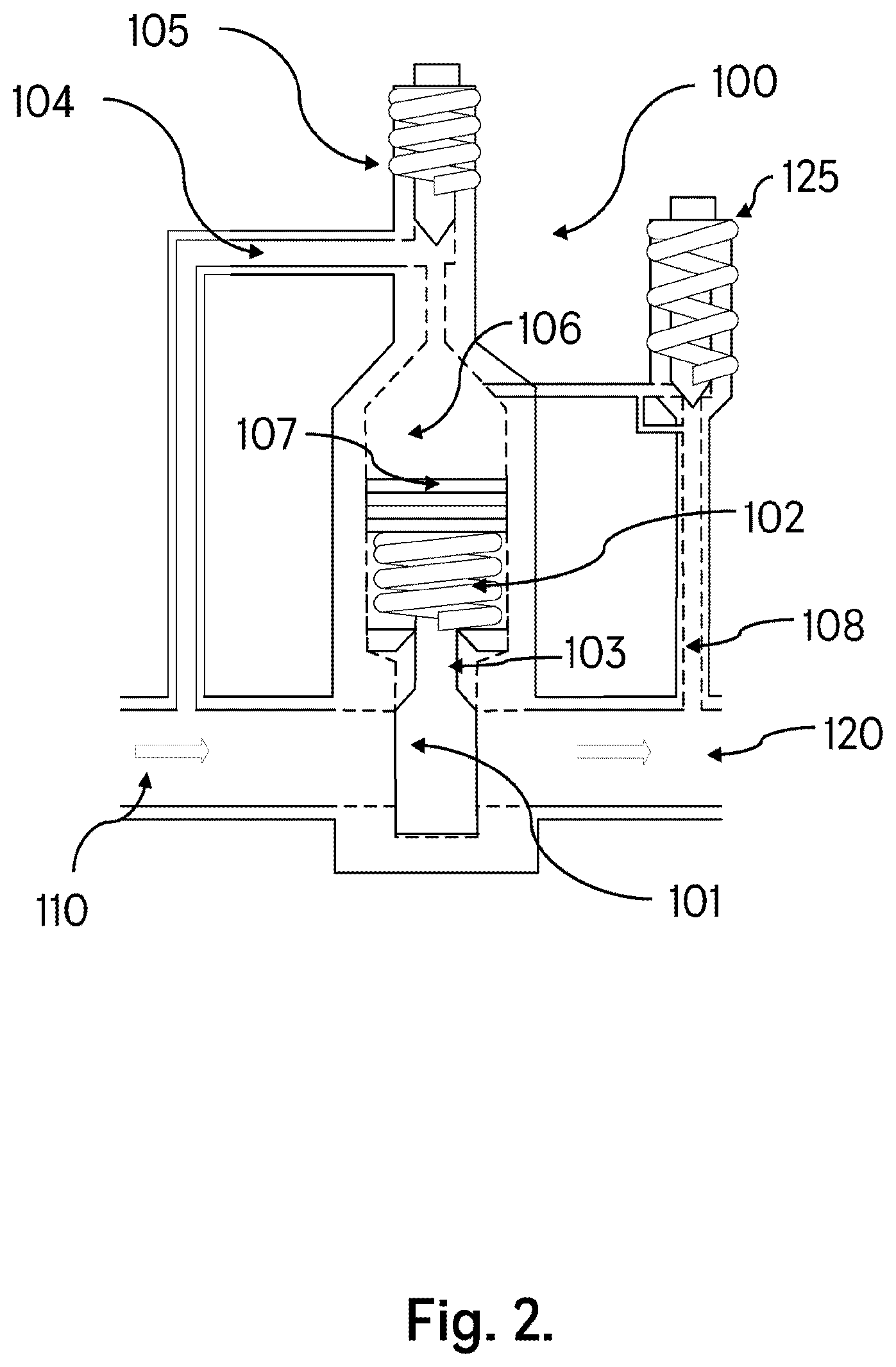 Patent US12590645 Figure 2 – Depressurisation valve