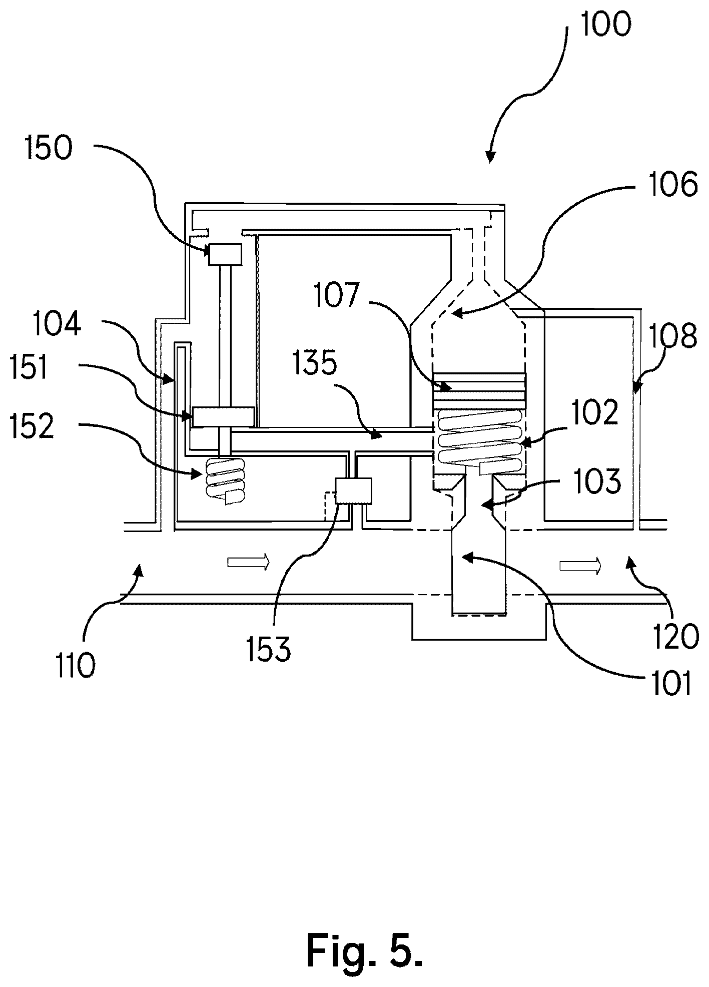 Patent US12590645 Figure 5 – Depressurisation valve