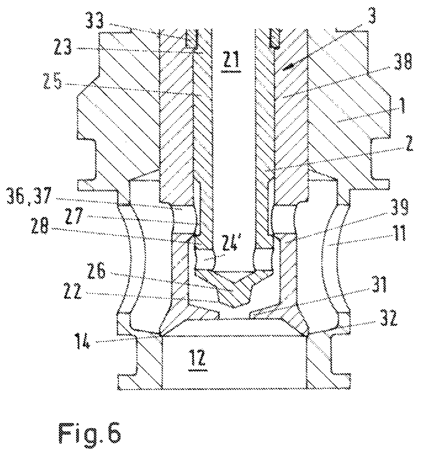 Patent US12590646 Figure 6 – Active balancing valve for a refrigeration and/or air-conditioning application