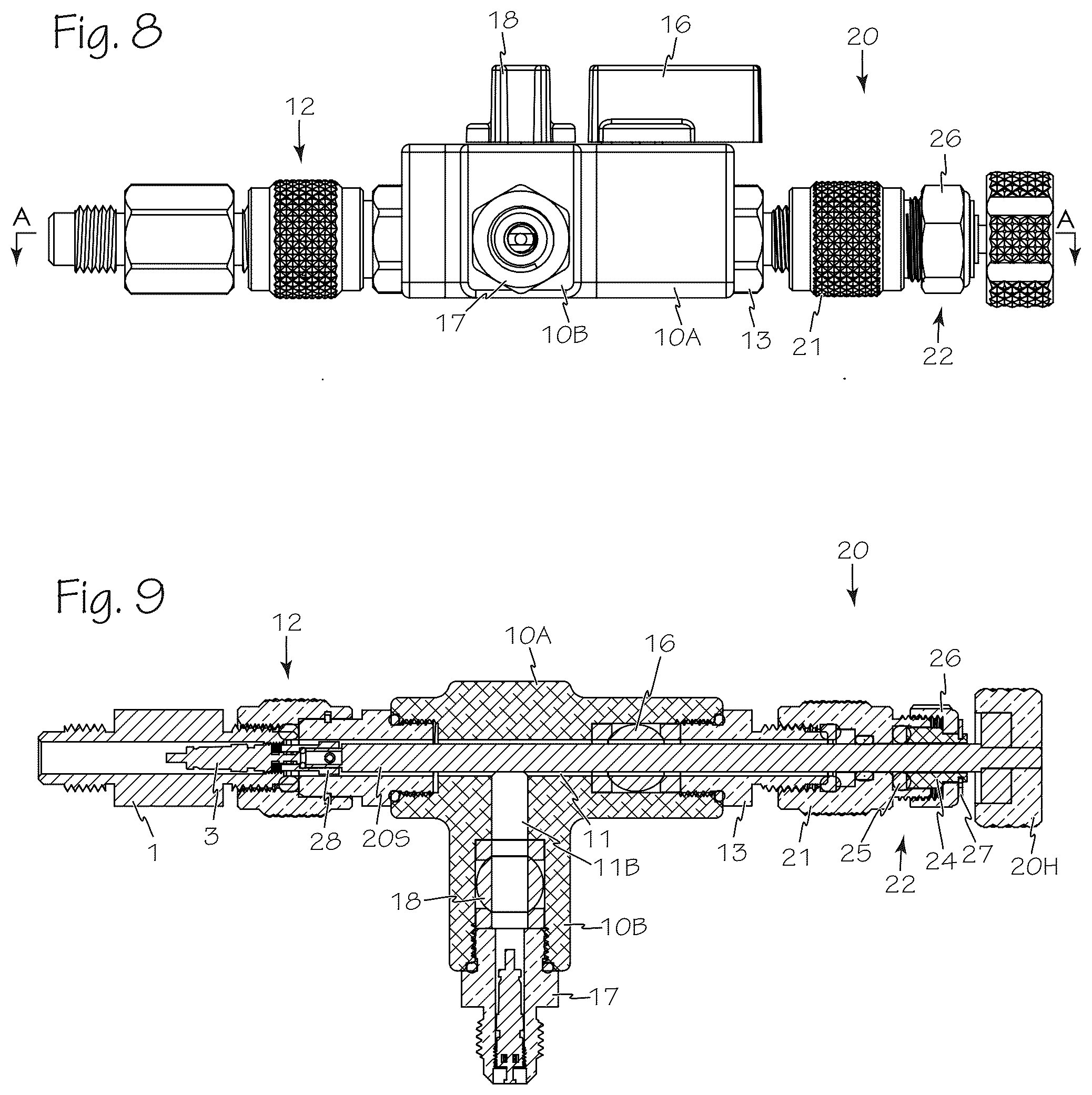 Patent US12590647 Figure 3 – Method and apparatus for valve core installation/removal