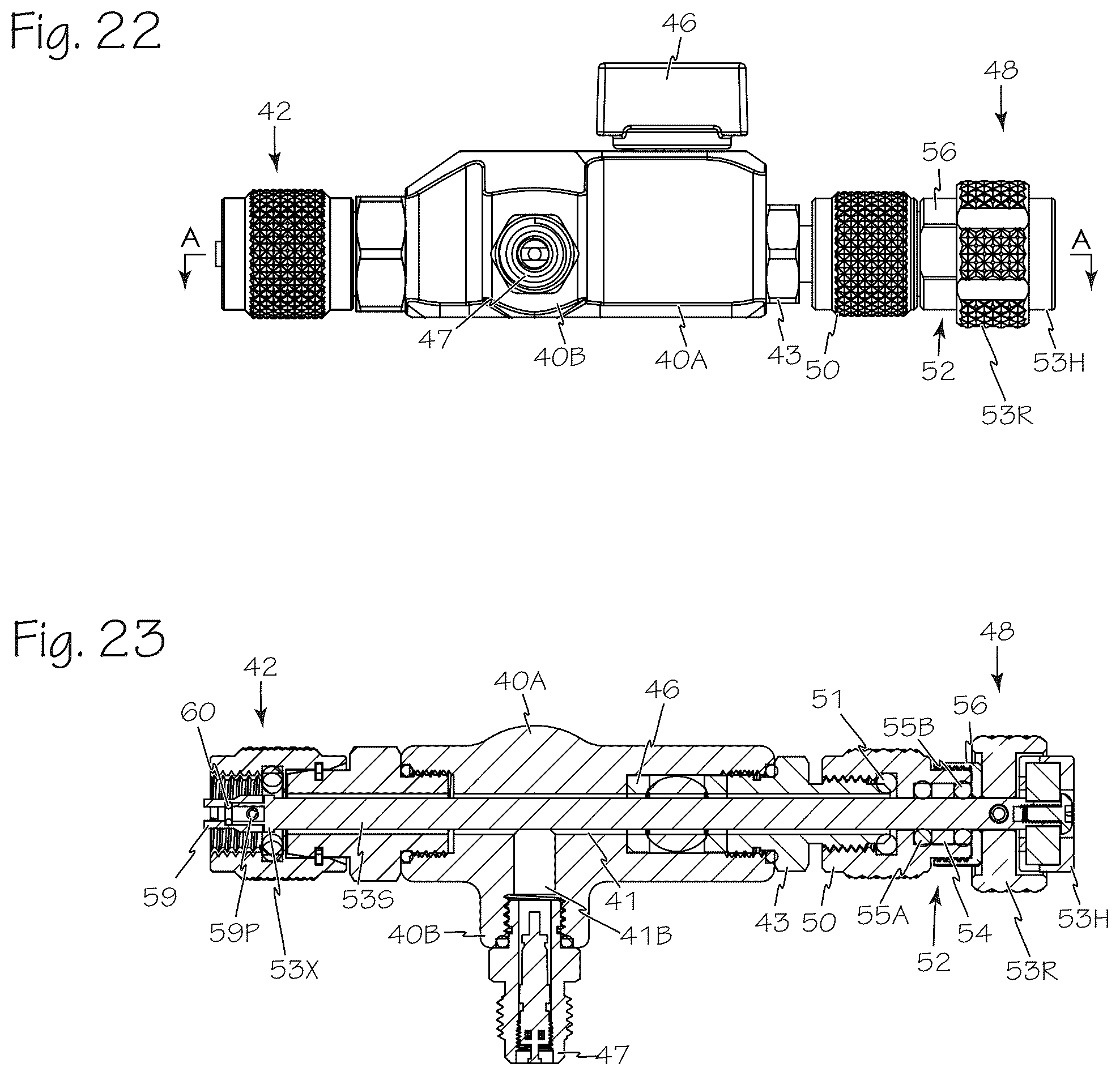 Patent US12590647 Figure 8 – Method and apparatus for valve core installation/removal